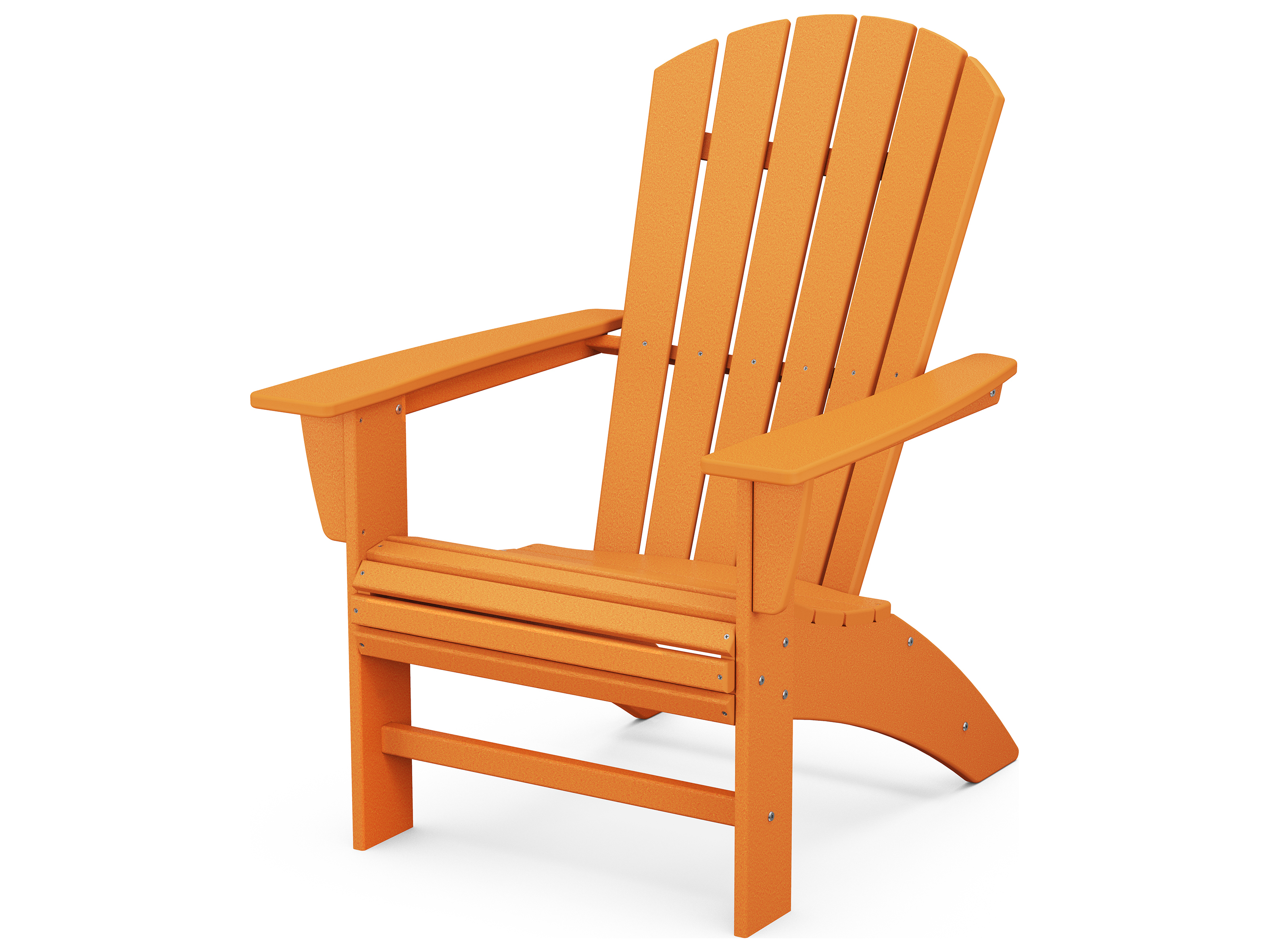 POLYWOOD® Nautical Recycled Plastic Patio Adirondack Chair PWAD610