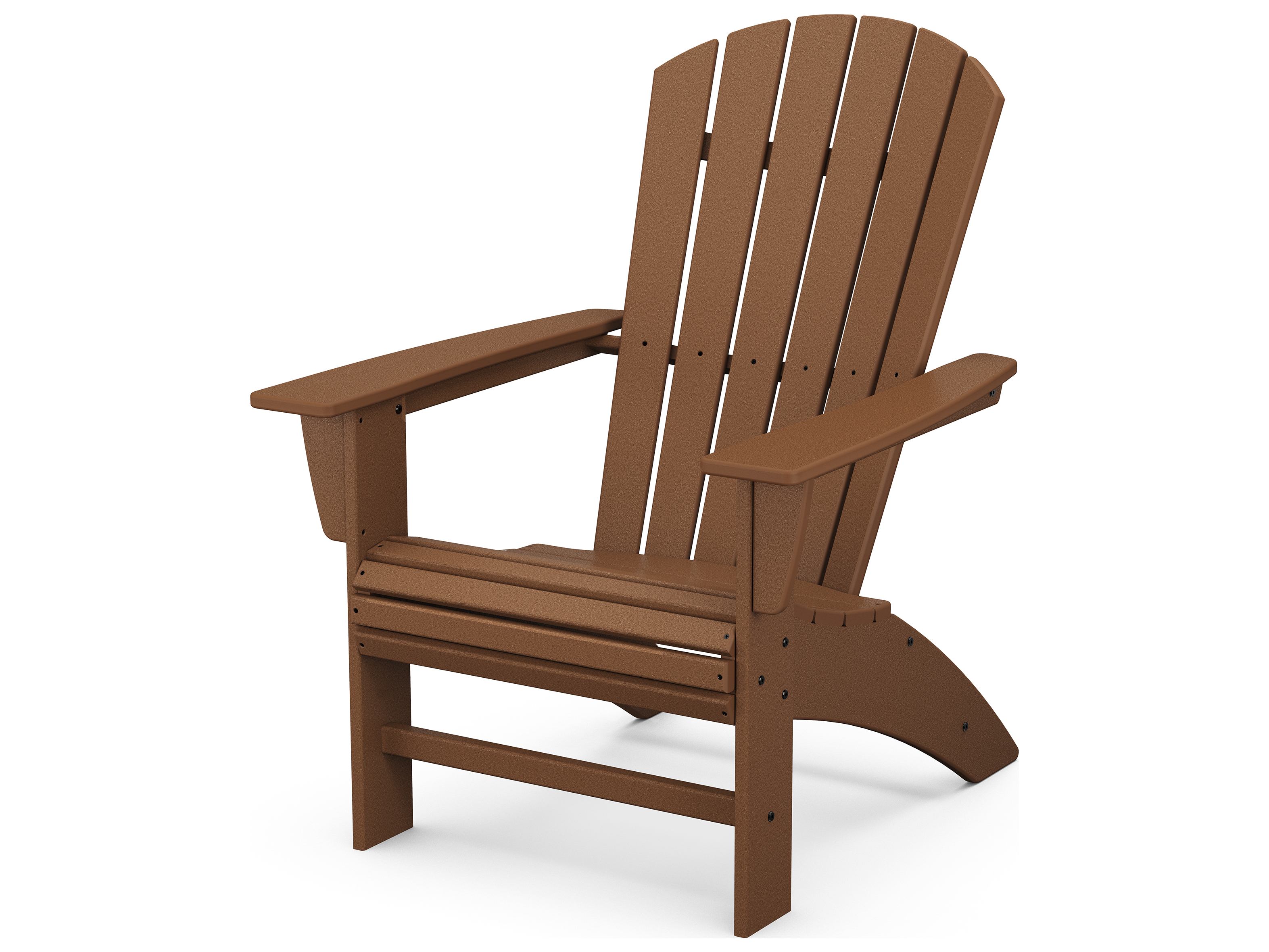 POLYWOOD® Nautical Recycled Plastic Adirondack Chair PWAD610