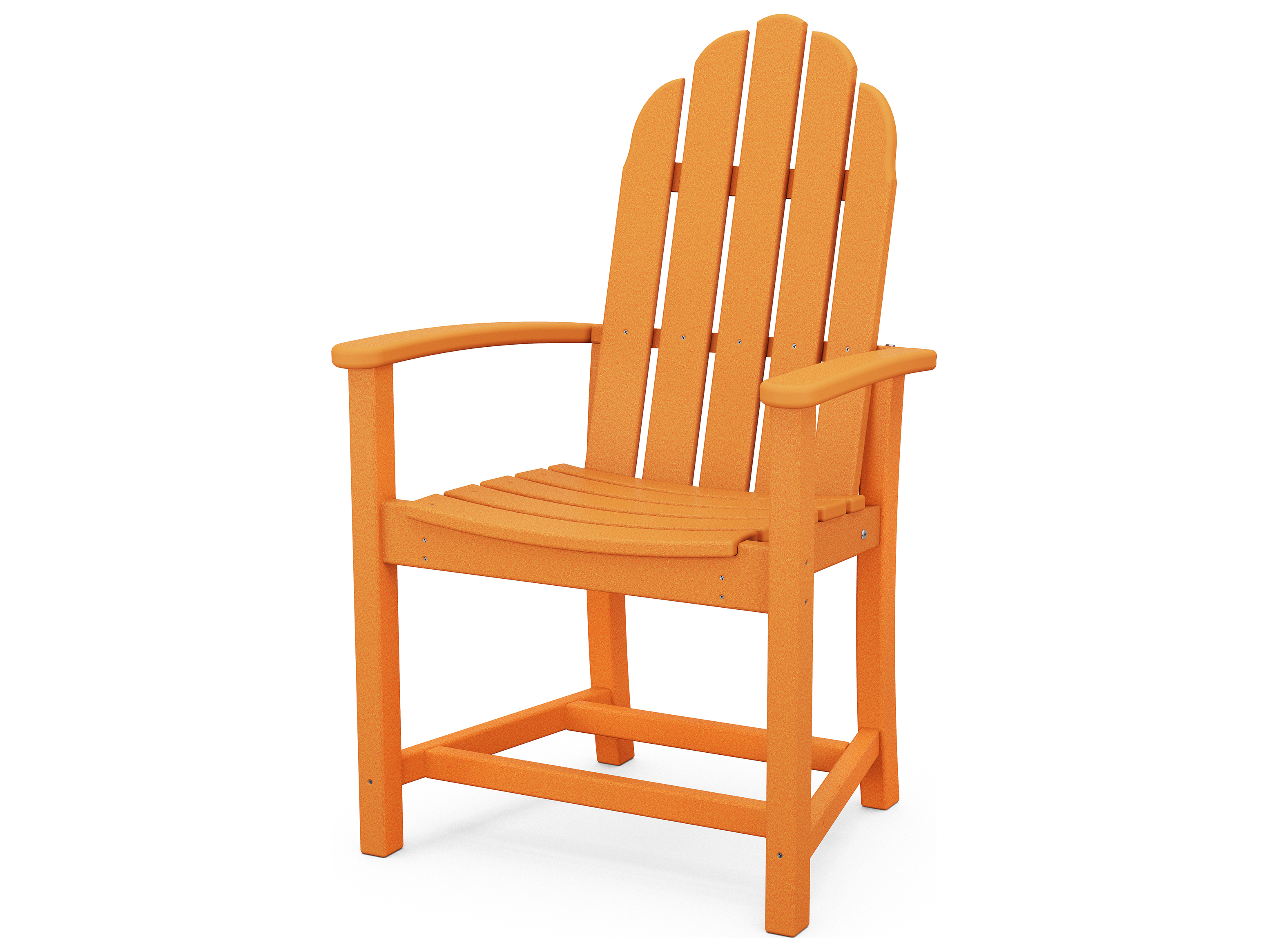 POLYWOOD® Classic Adirondack Recycled Plastic Dining Chair PWADD200