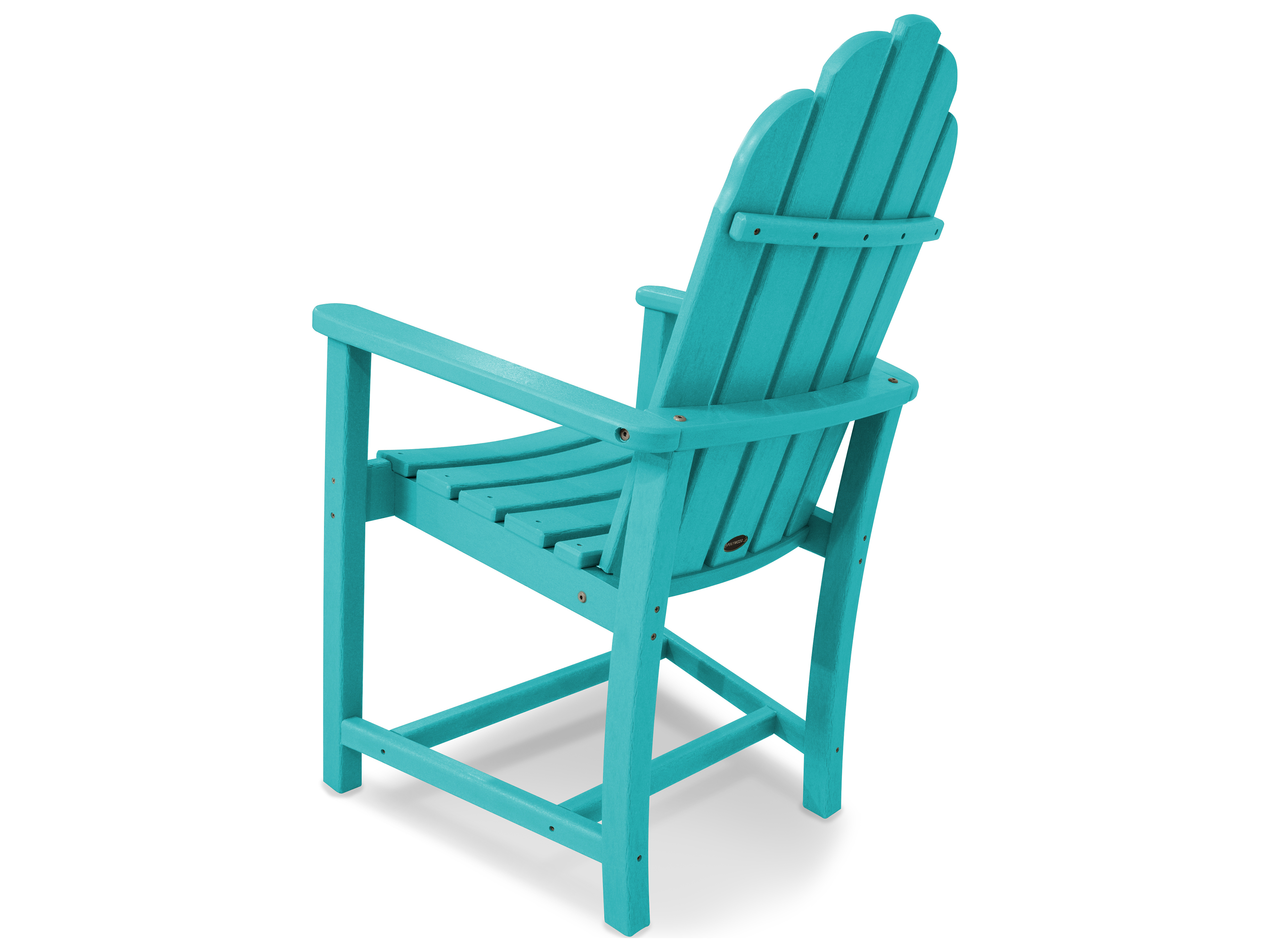 POLYWOOD® Classic Adirondack Recycled Plastic Outdoor Dining Chair