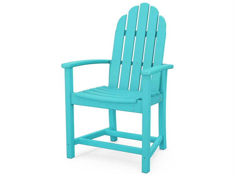POLYWOOD® Classic Adirondack Recycled Plastic Dining Chair PWADD200