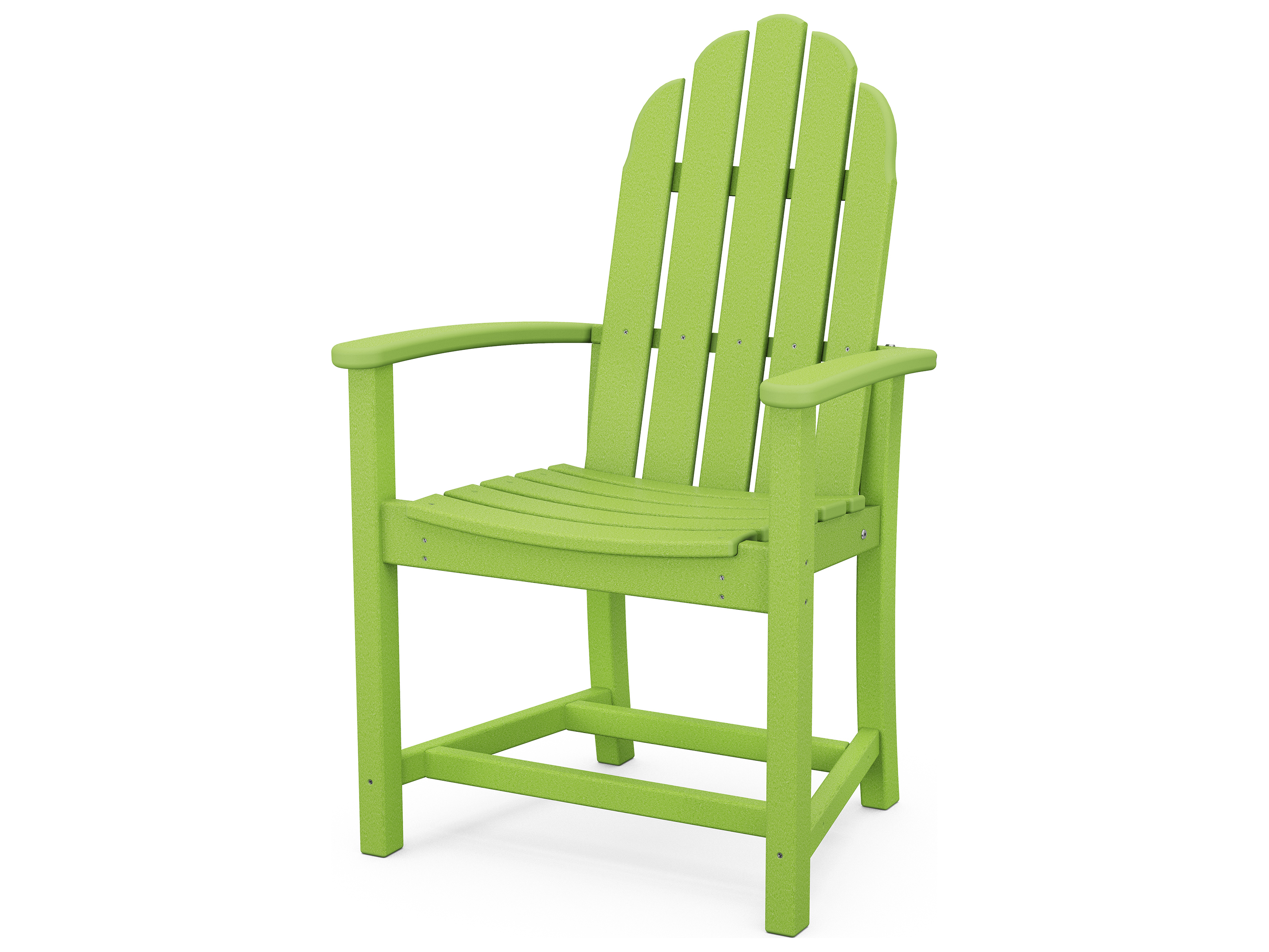 POLYWOOD® Classic Adirondack Recycled Plastic Outdoor Dining Chair