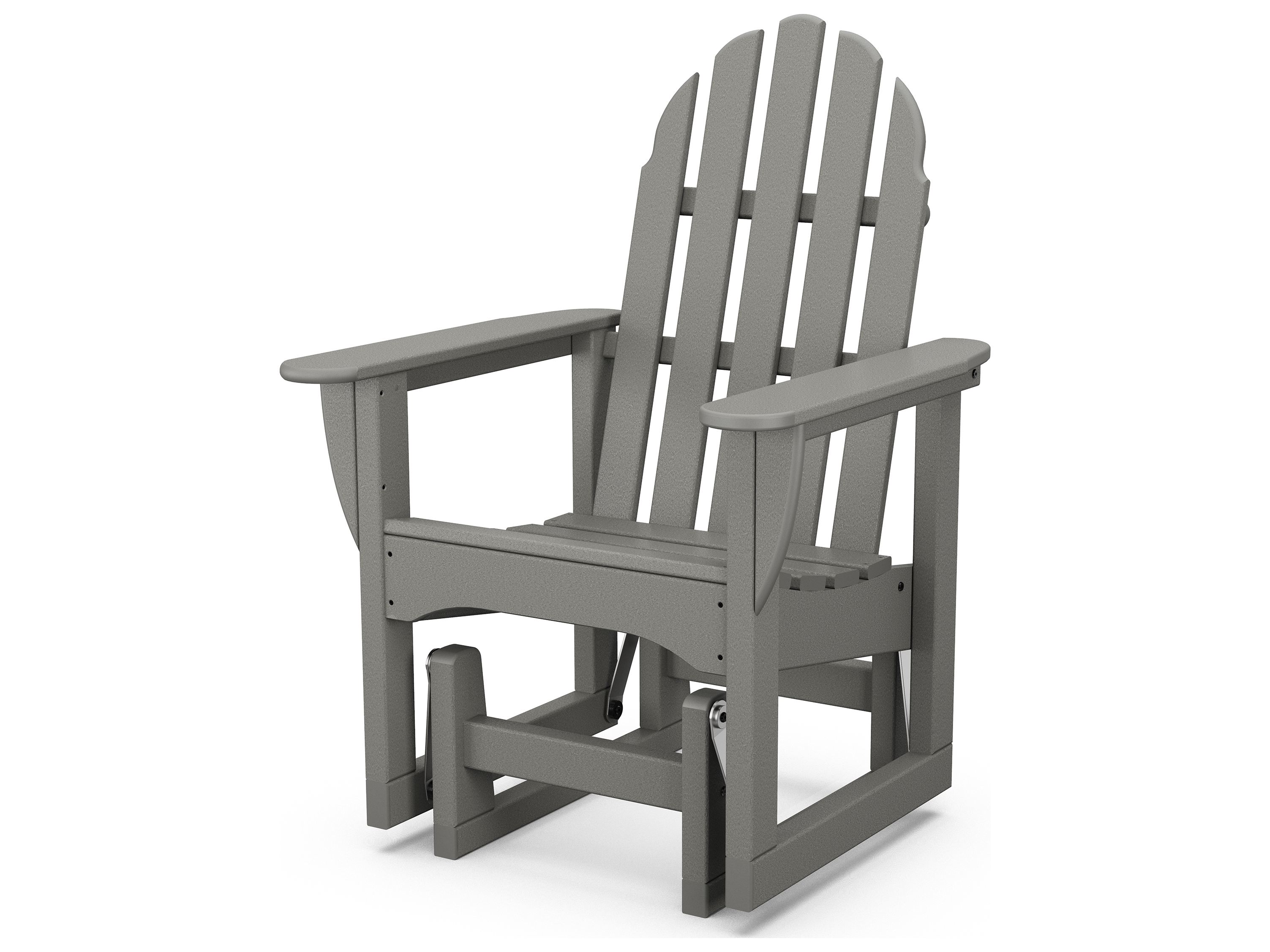 Polywood Recycled Plastic Adirondack Glider Chair POLYWOOD&reg; Classic Adirondack Recycled Plastic Glider Chair PWADSGL1
