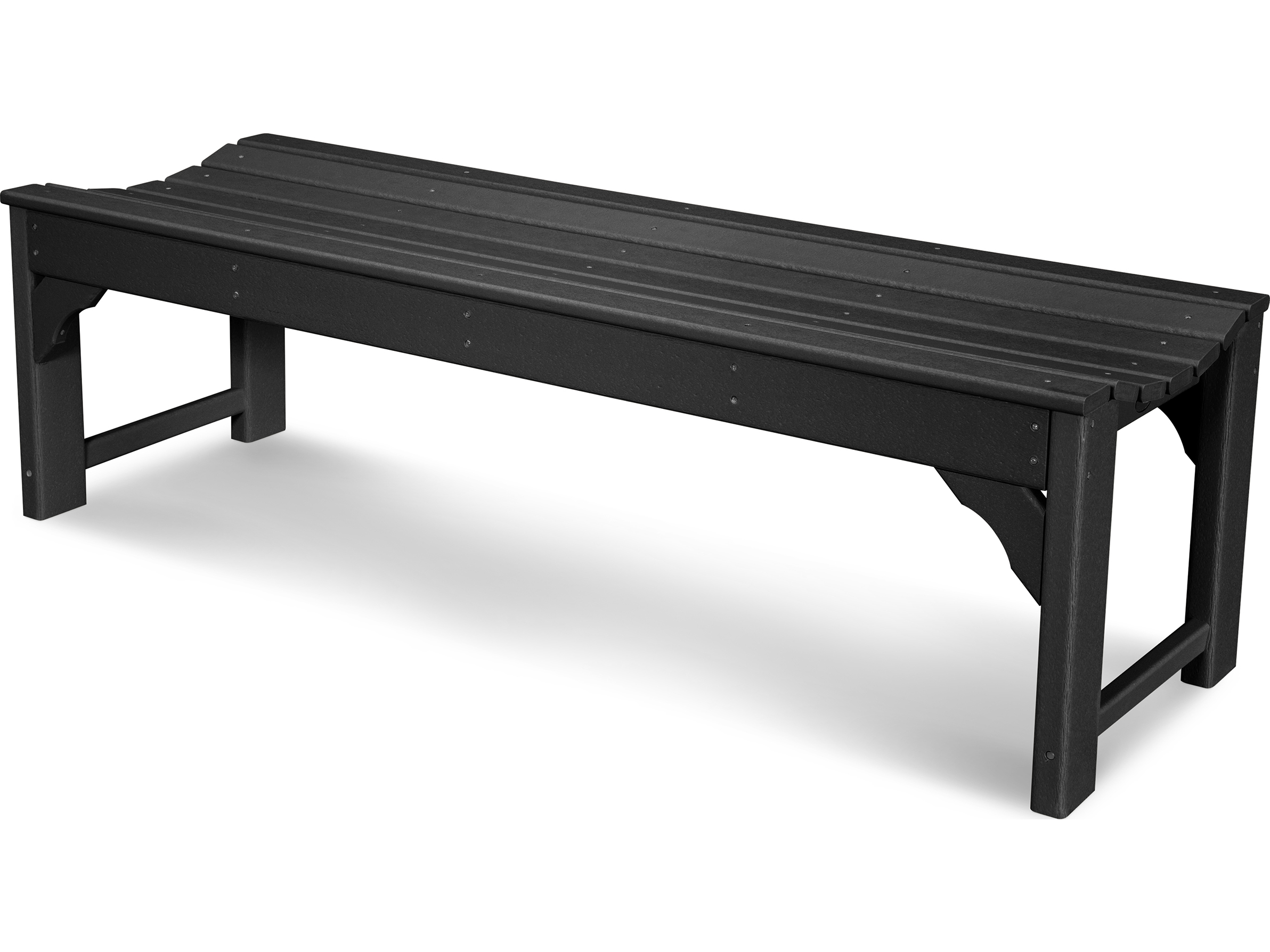 POLYWOOD® Traditional Garden Recycled Plastic 60 Side Bench BAB160