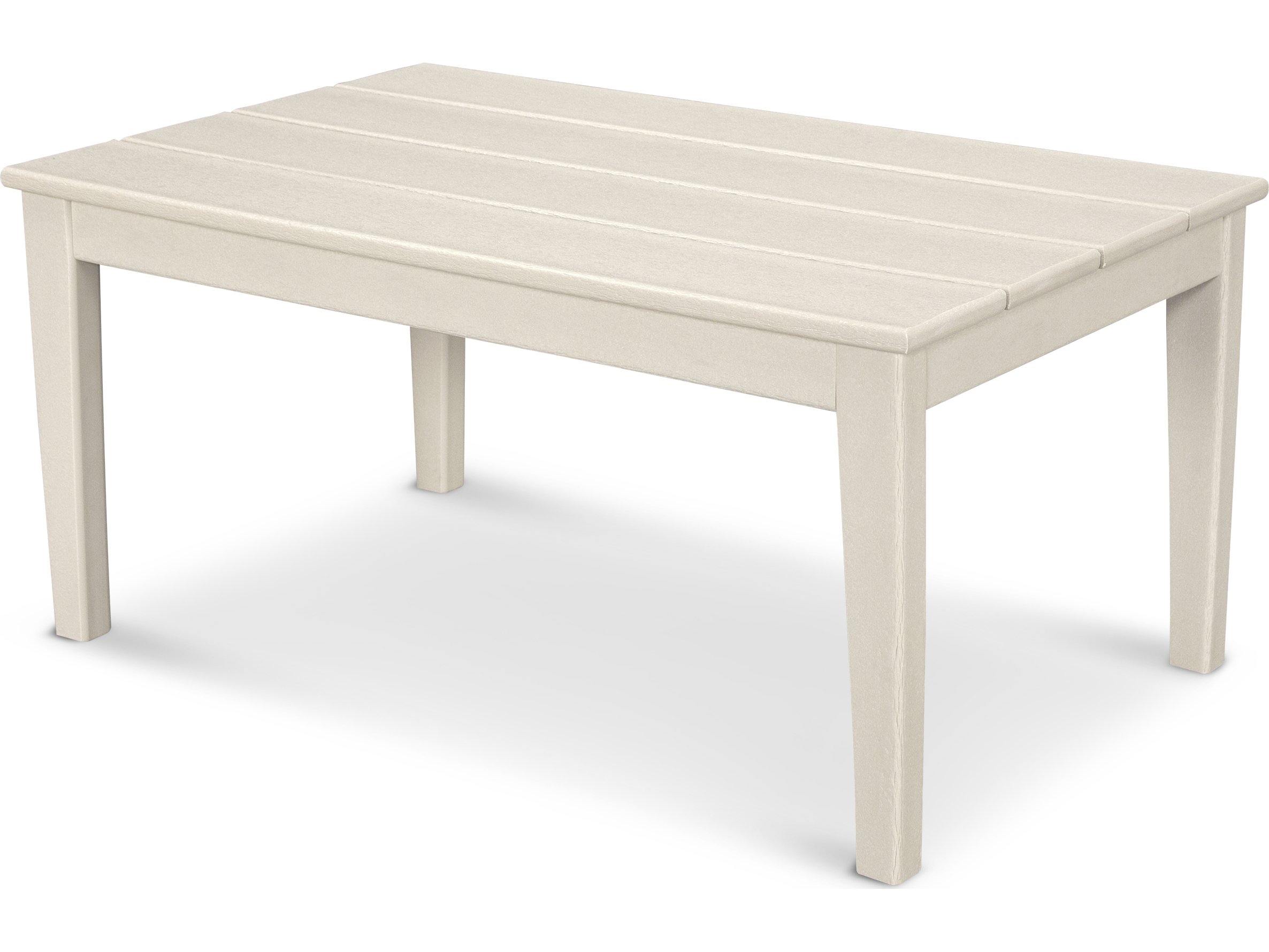 POLYWOOD® Newport Recycled Plastic Rectangular Patio Coffee Table
