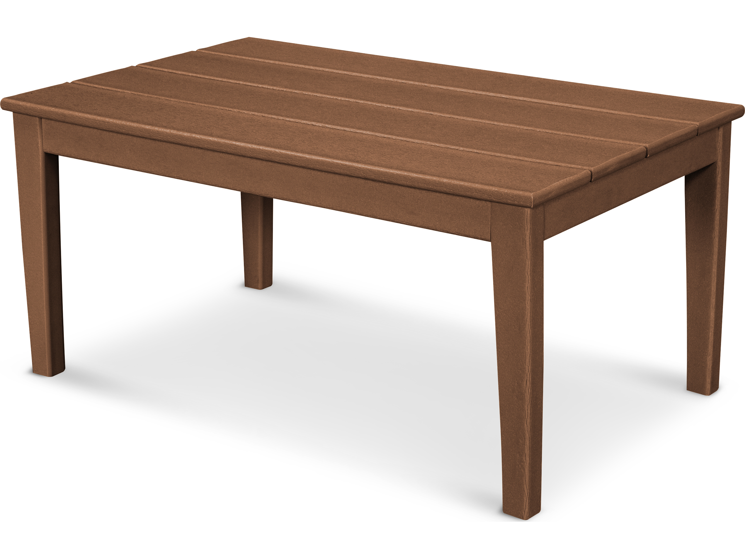 POLYWOOD® Newport Recycled Plastic Rectangular Patio Coffee Table