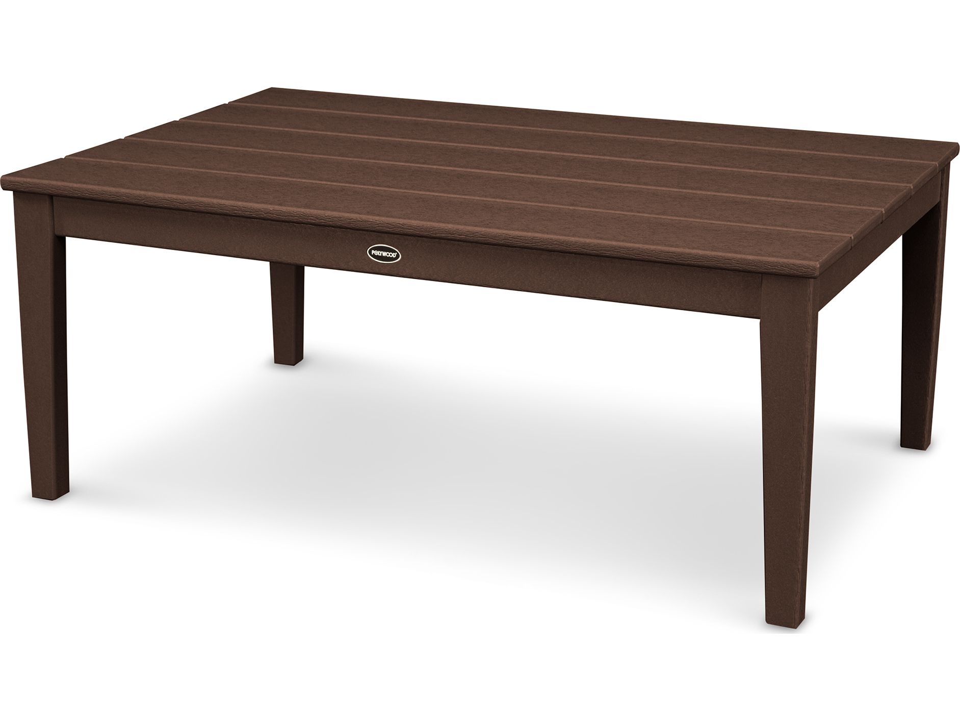 POLYWOOD® Newport Recycled Plastic Rectangular Outdoor Coffee Table