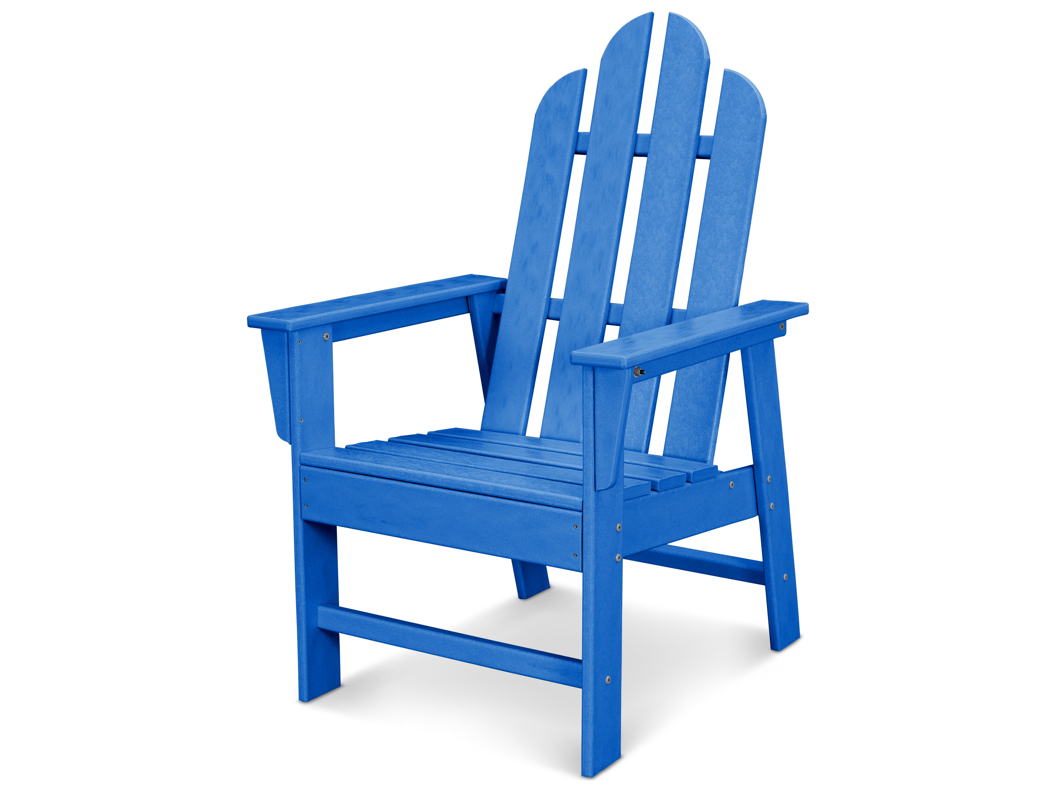 POLYWOOD® Long Island Recycled Plastic Adirondack Dining Arm Chair