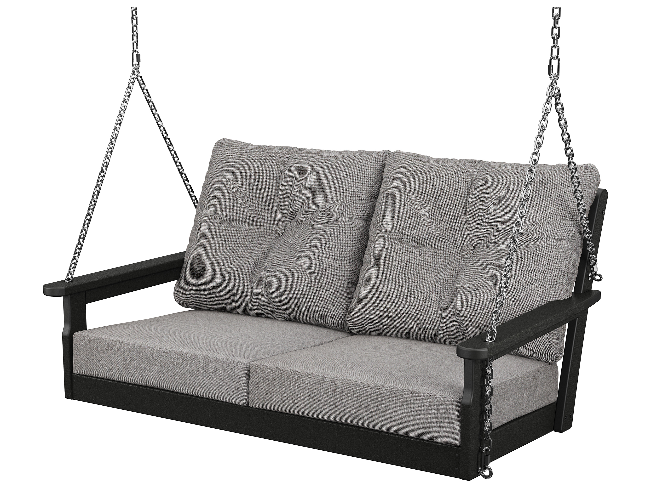 POLYWOOD® Vineyard Recycled Plastic Deep Seating Swing GNS46