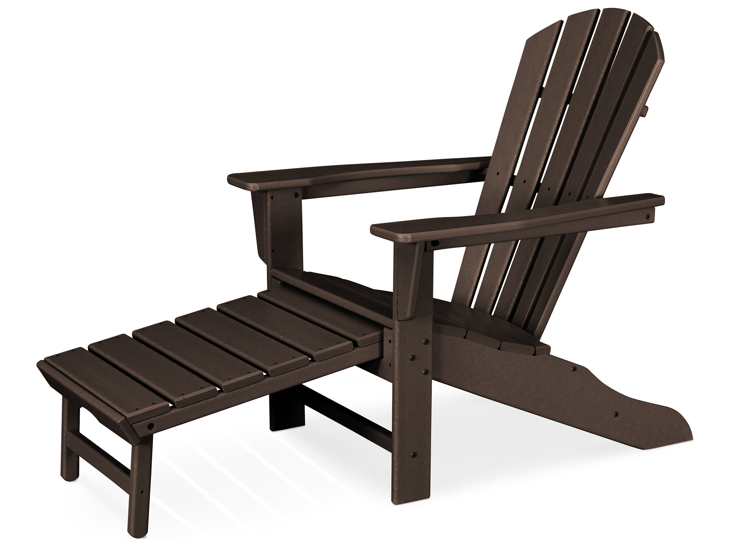 POLYWOOD® South Beach Recycled Plastic Adirondack Arm Chair with
