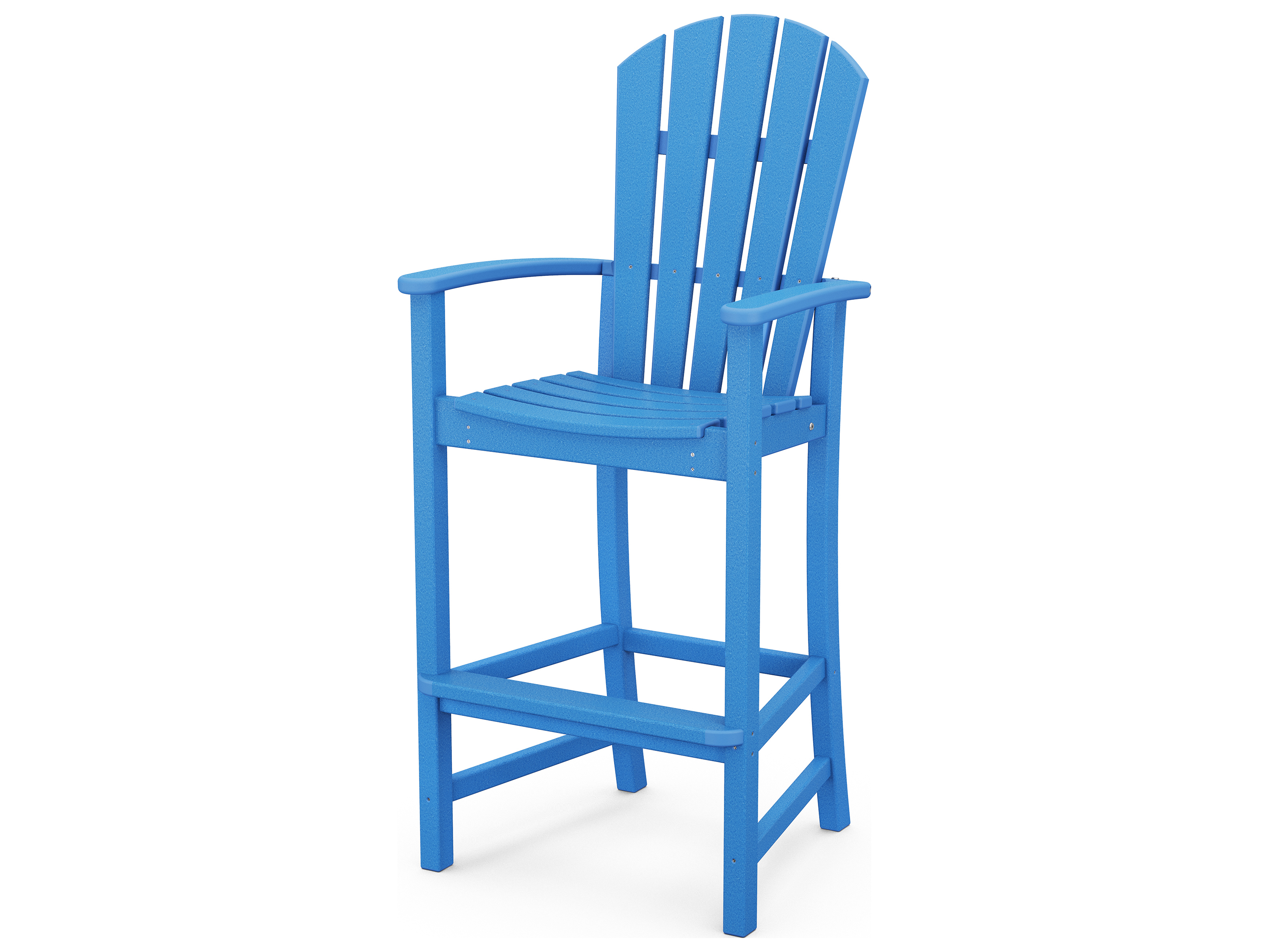 POLYWOOD® Palm Coast Recycled Plastic Bar Chair HND202