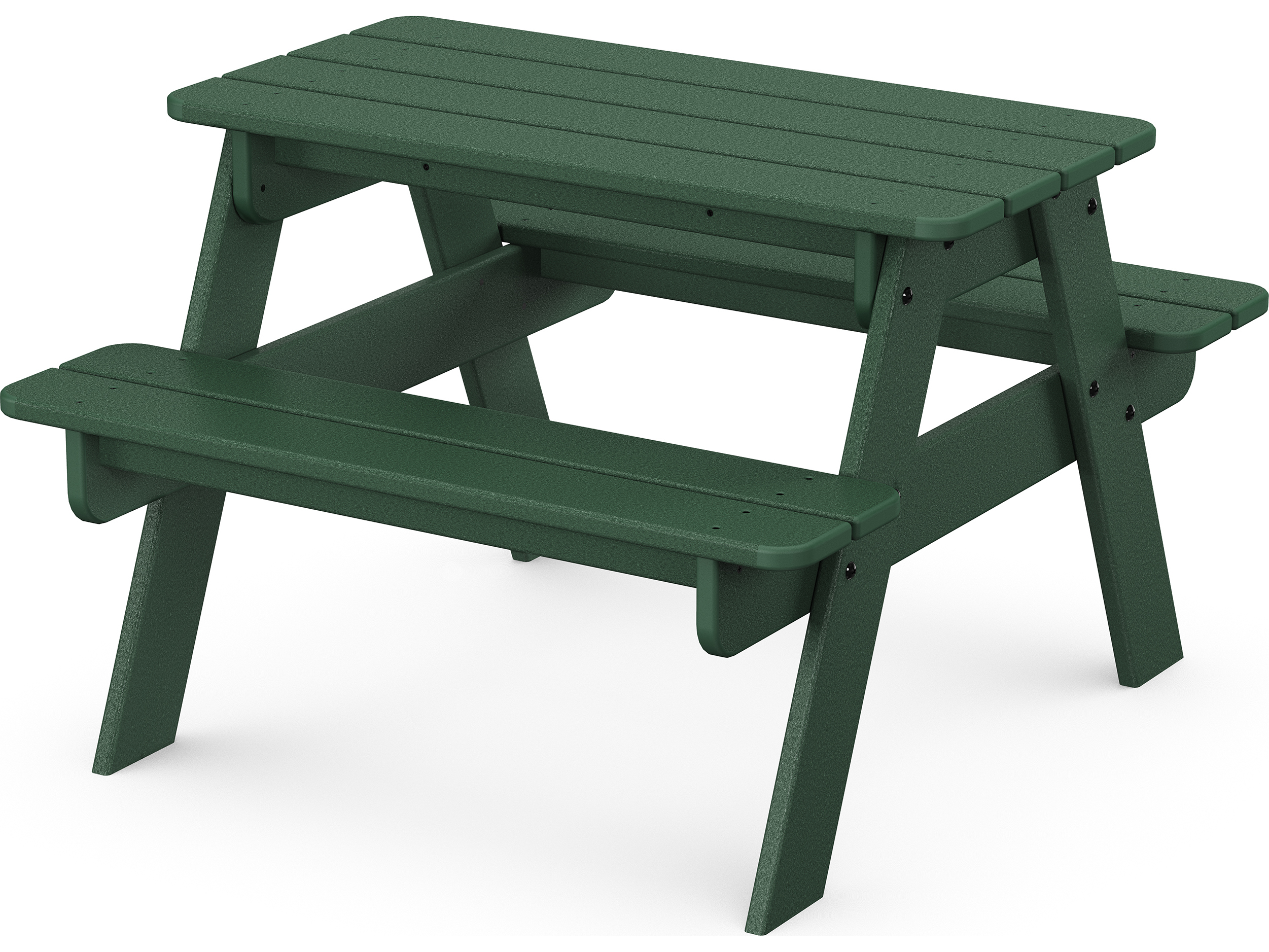 POLYWOOD® Kids Recycled Plastic 30 x 21 Rectangular Picnic Table PWKT130