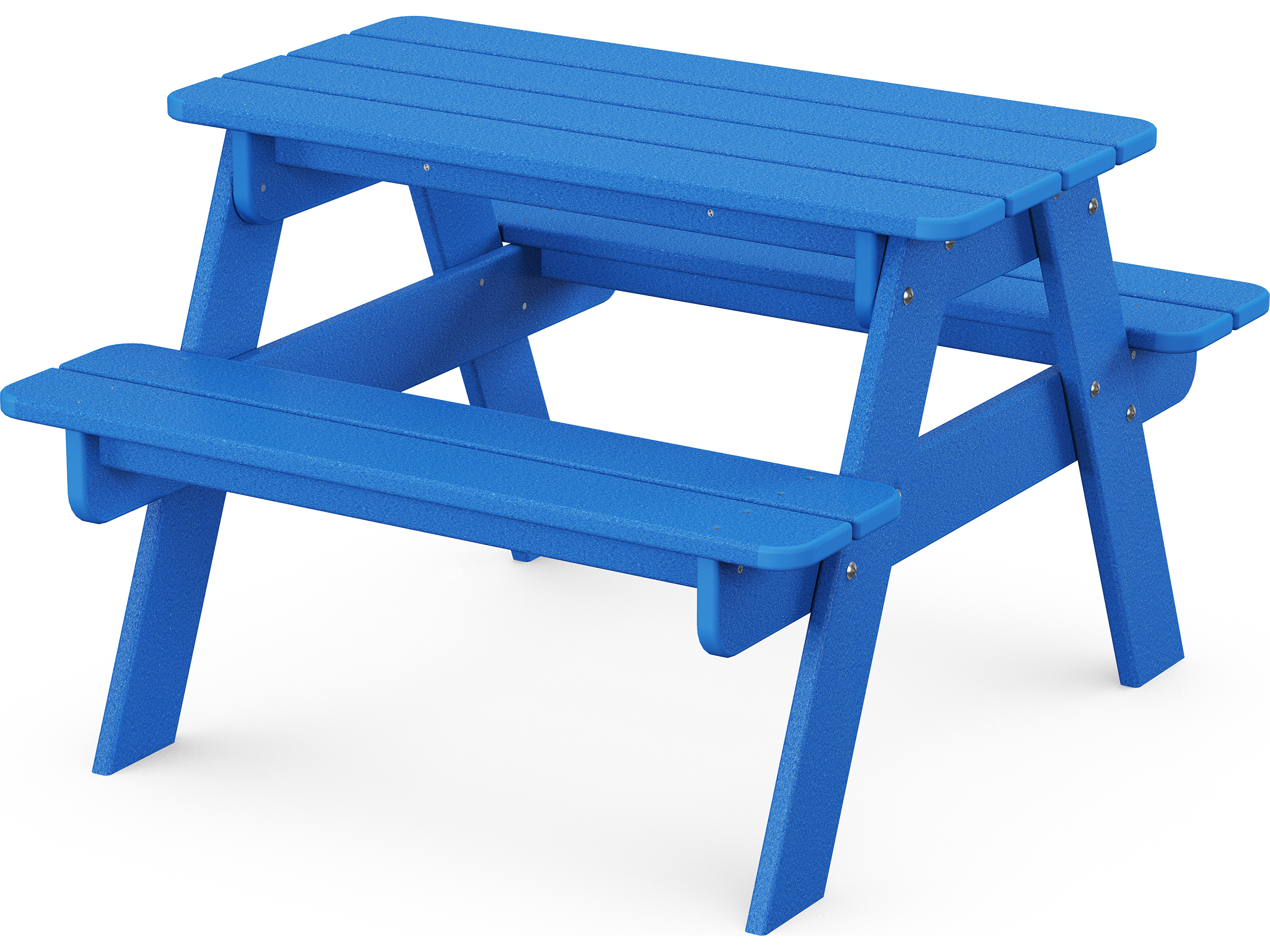POLYWOOD® Kids Recycled Plastic 30 x 21 Rectangular Picnic Table KT130