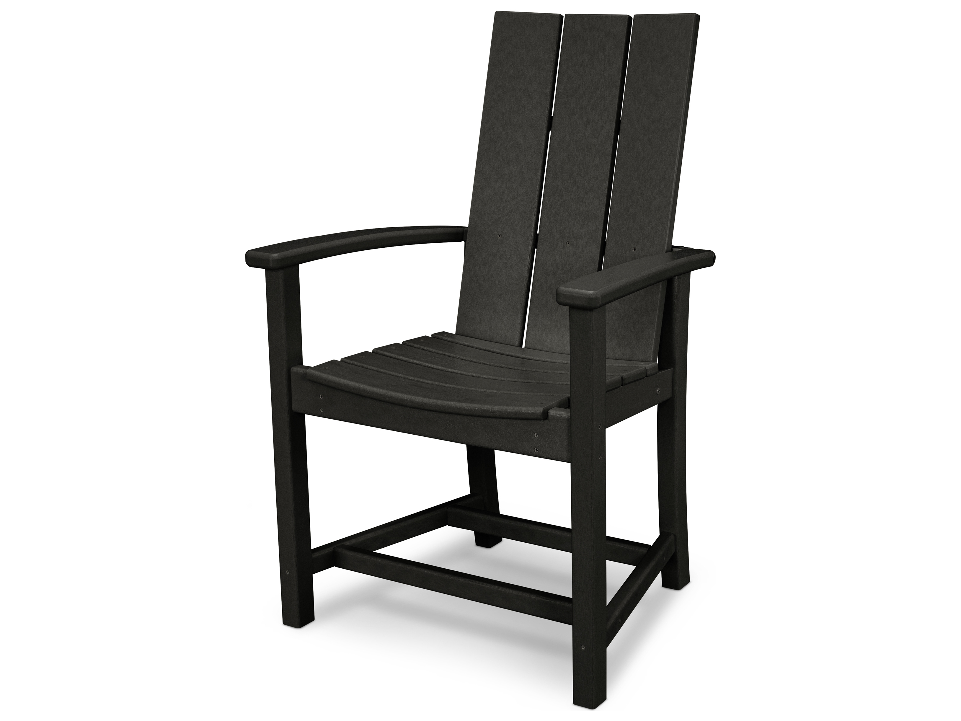 POLYWOOD® Modern Recycled Plastic Adirondack Dining Chair PWMLD200