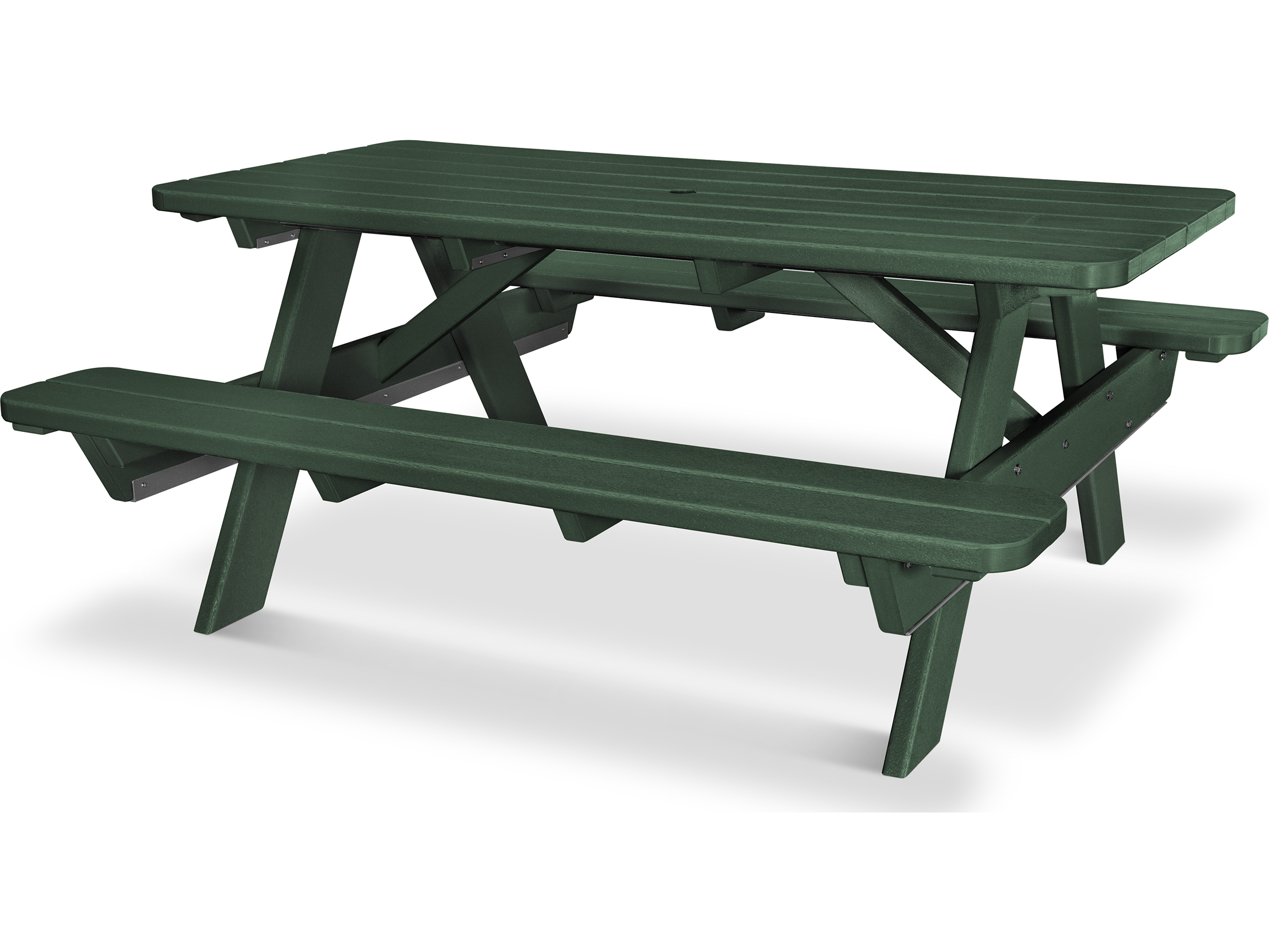 POLYWOOD® Park Recycled Plastic 6 Picnic Table | PT172 (2481 x 1861 Pixel)