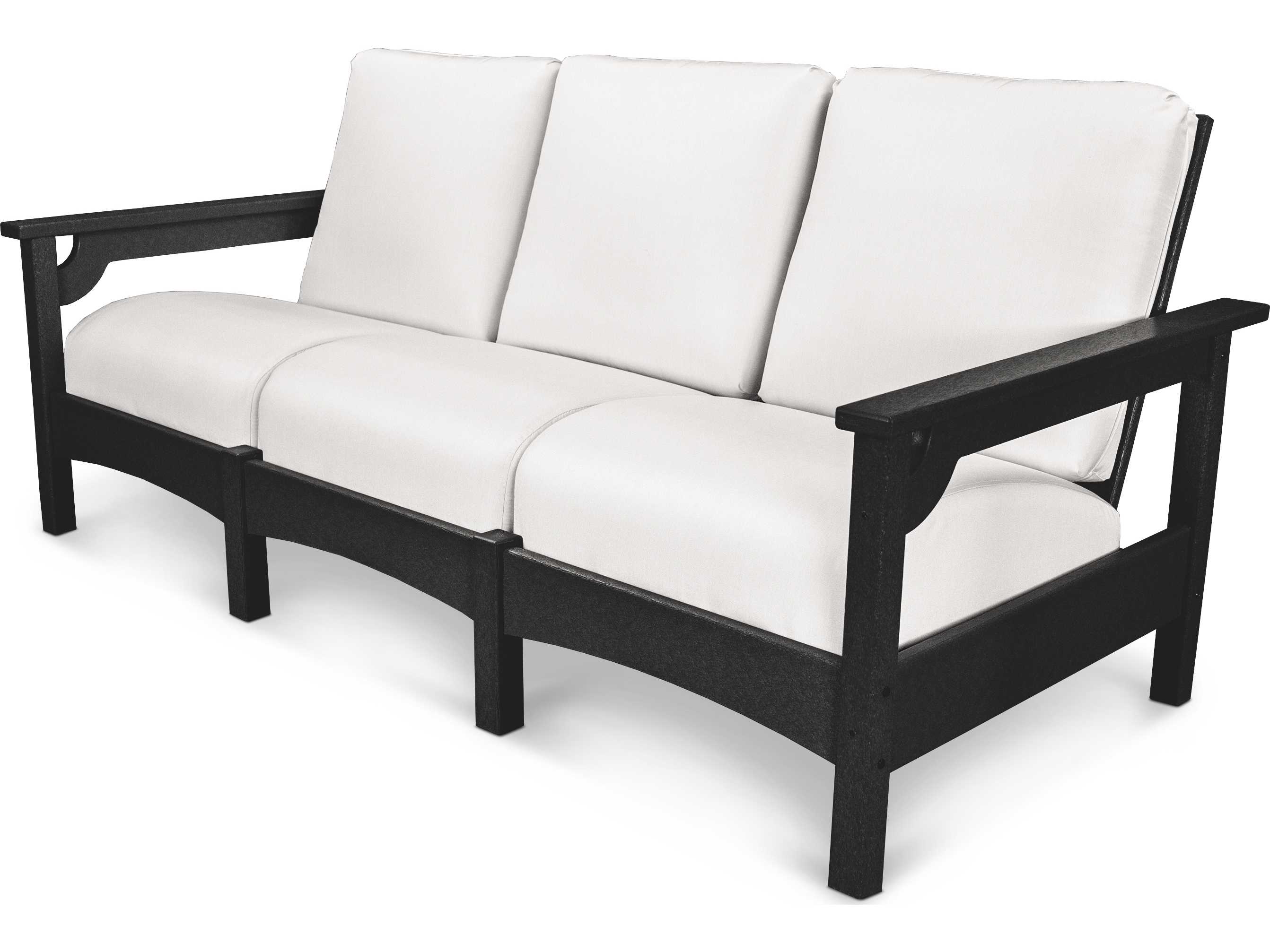 POLYWOOD® Club Recycled Plastic Sofa PWPWCLC71