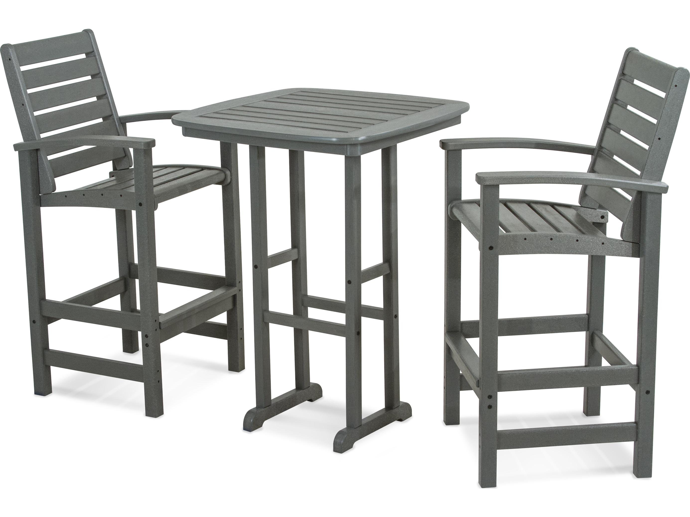 POLYWOOD® Signature Recycled Plastic 3Piece Bar Set PWS1531