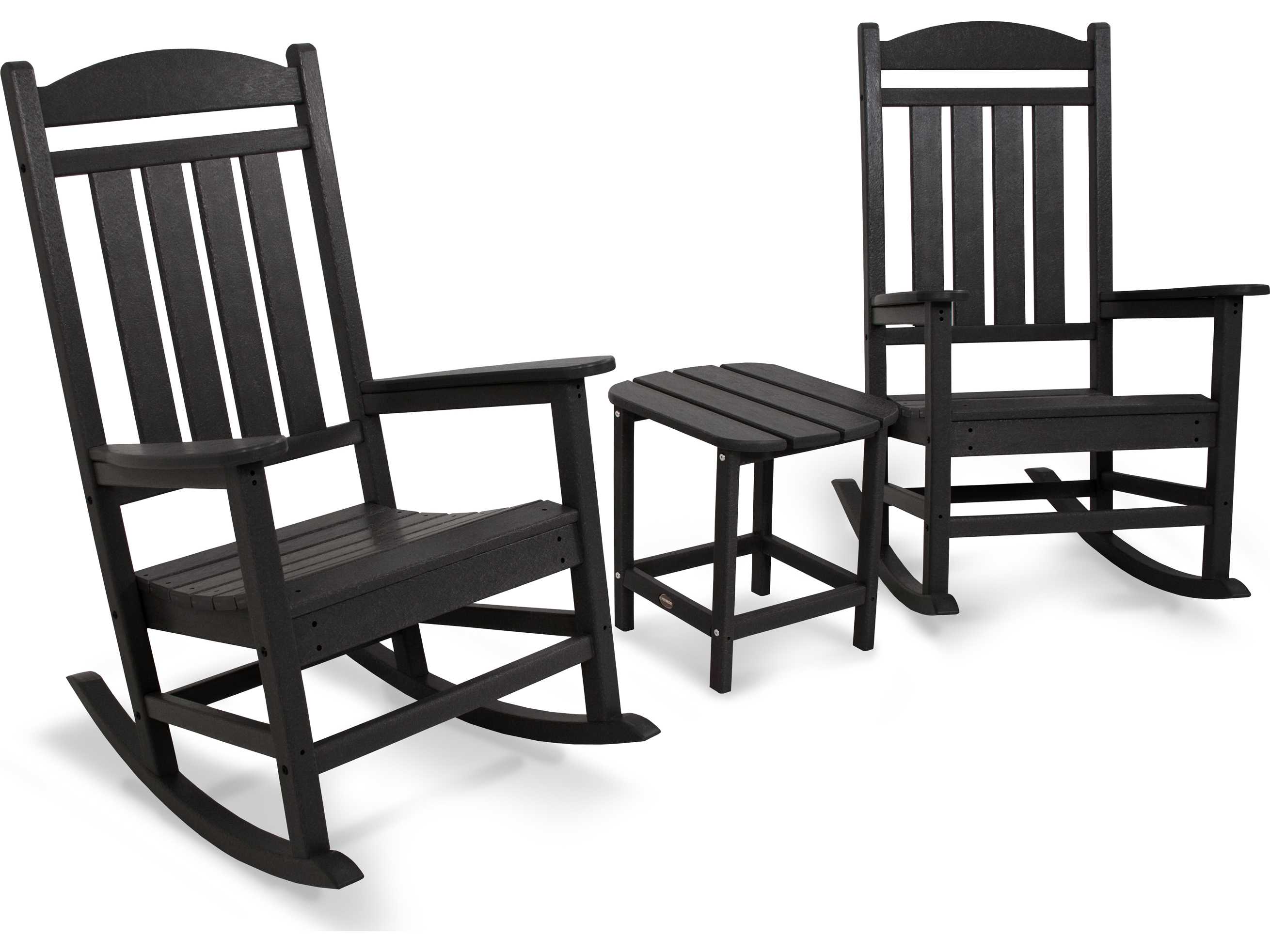 POLYWOOD® Presidential Recycled Plastic Rocker 3Piece Set PWPWS1661
