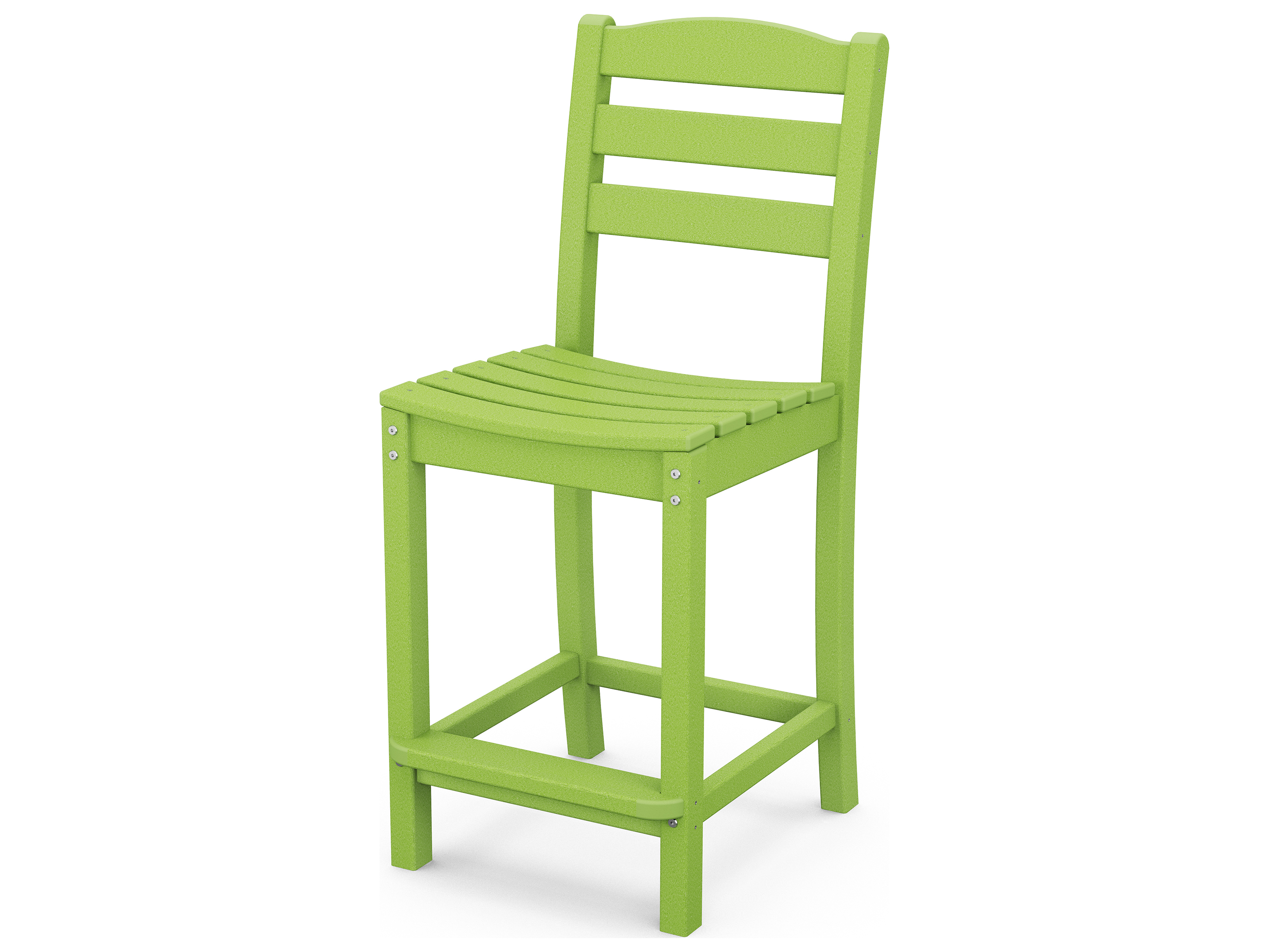 POLYWOOD® La Casa Cafe Recycled Plastic Patio Counter Stool PWTD101