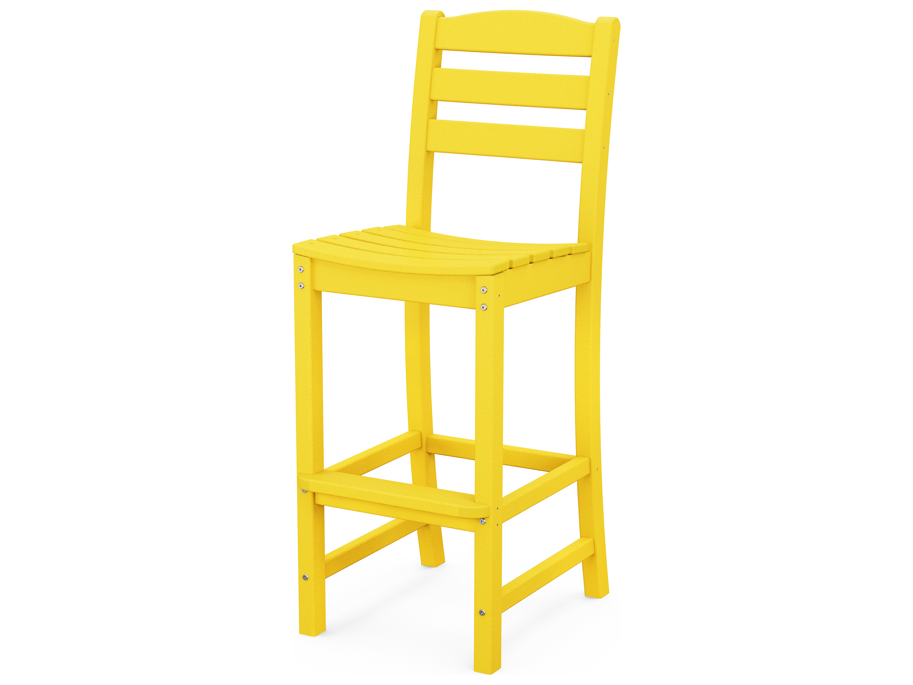 POLYWOOD® La Casa Cafe Recycled Plastic Side Bar Stool TD102