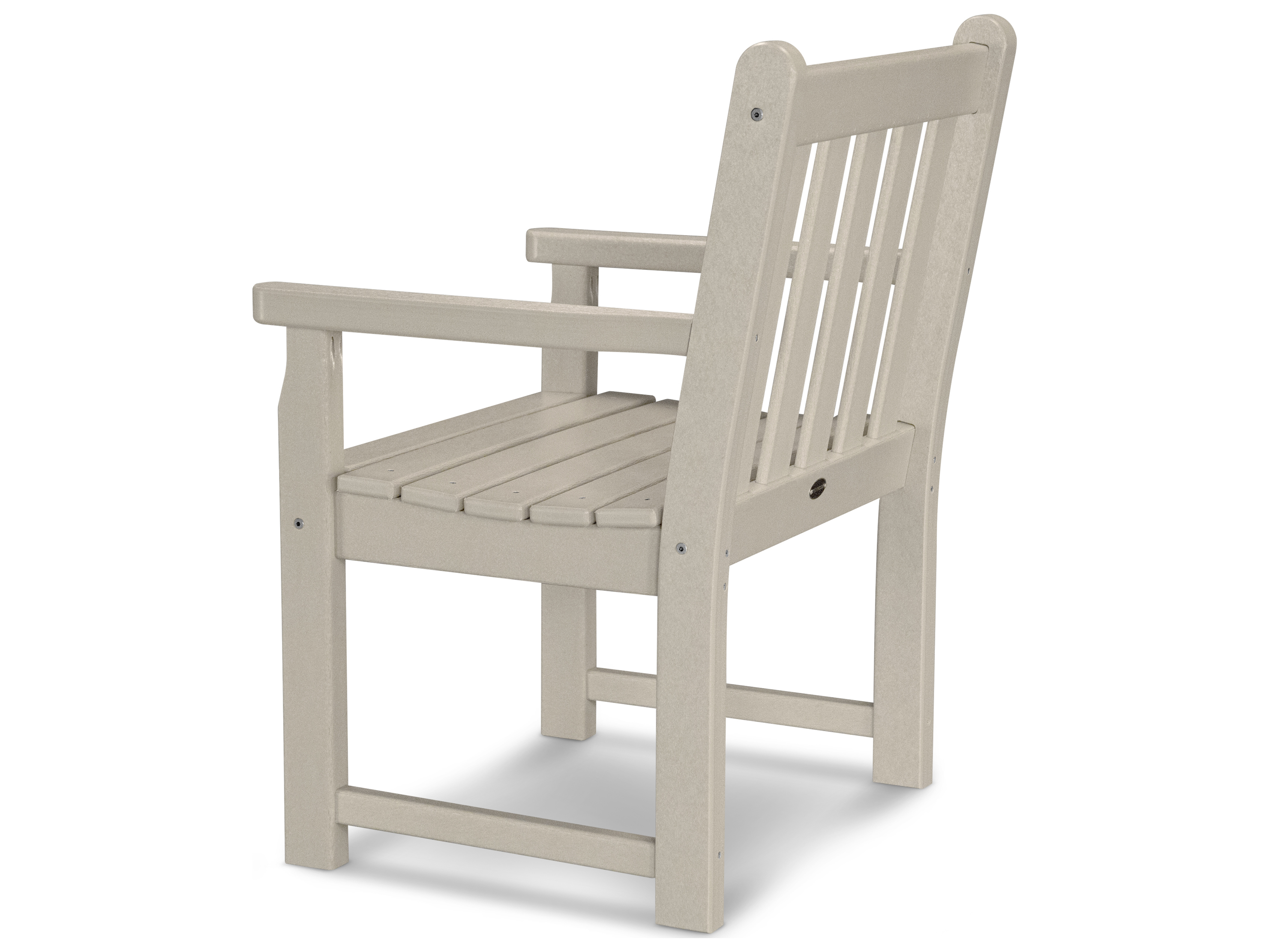 POLYWOOD® Traditional Garden Recycled Plastic Patio Dining Chair PWTGB24