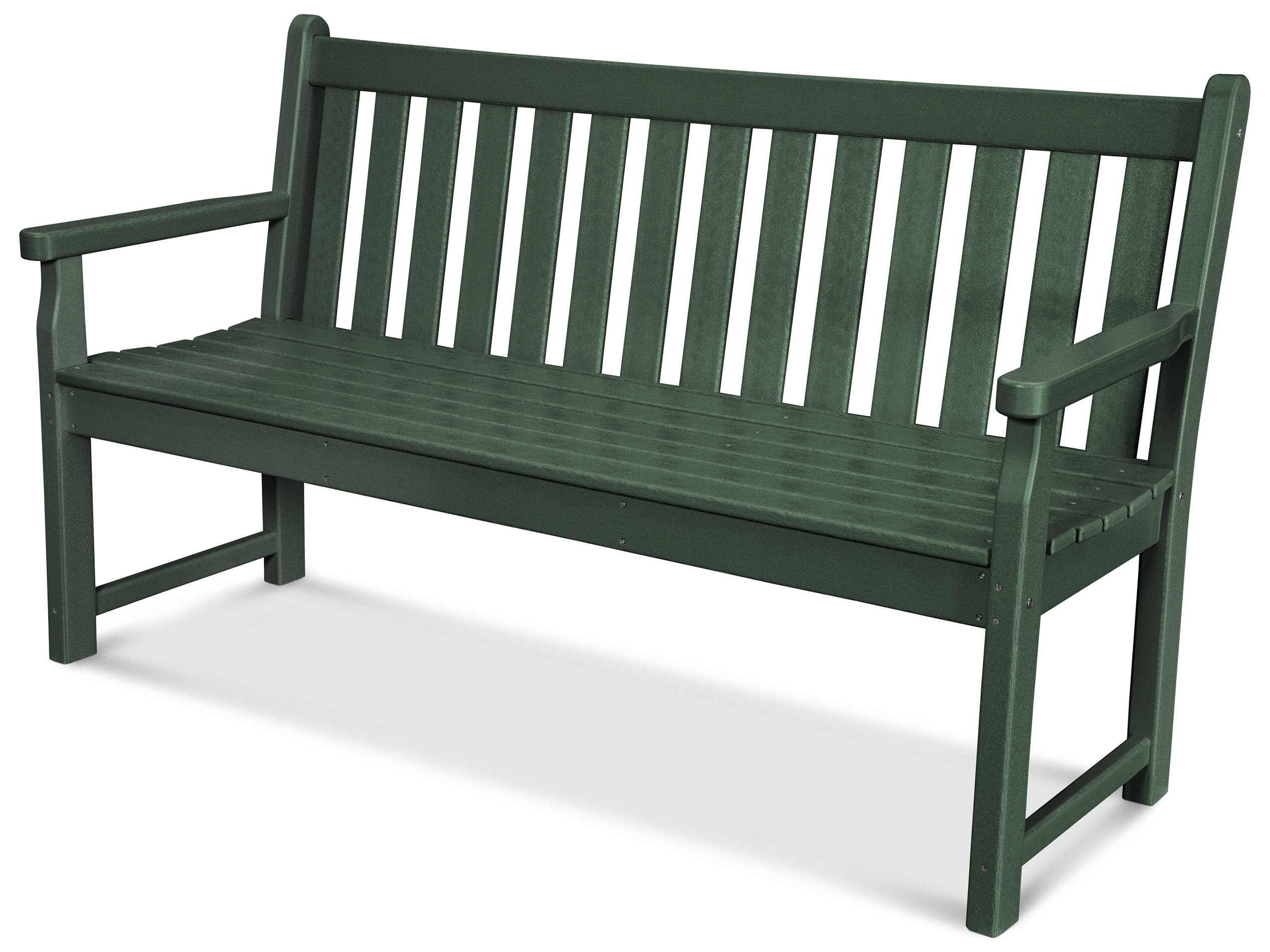 POLYWOOD® Traditional Garden Recycled Plastic Bench PWTGB60