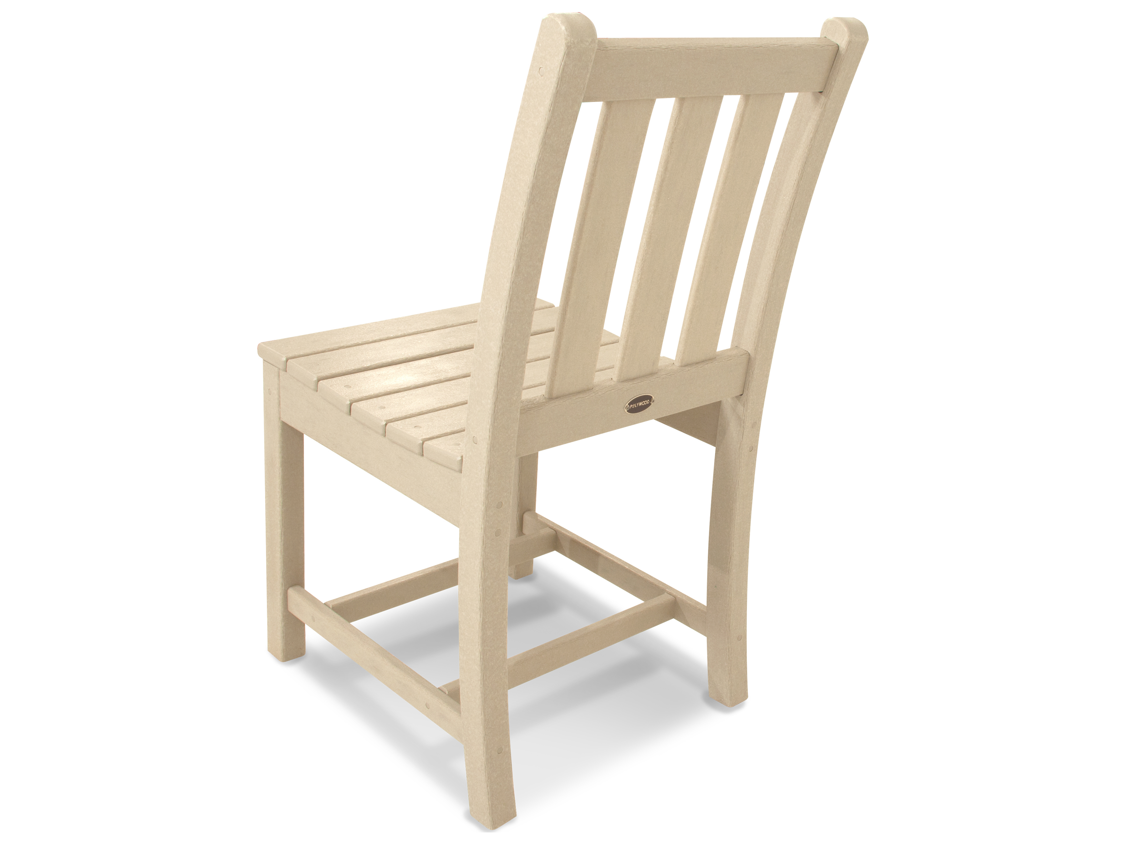 POLYWOOD® Traditional Garden Recycled Plastic Outdoor Dining Chair