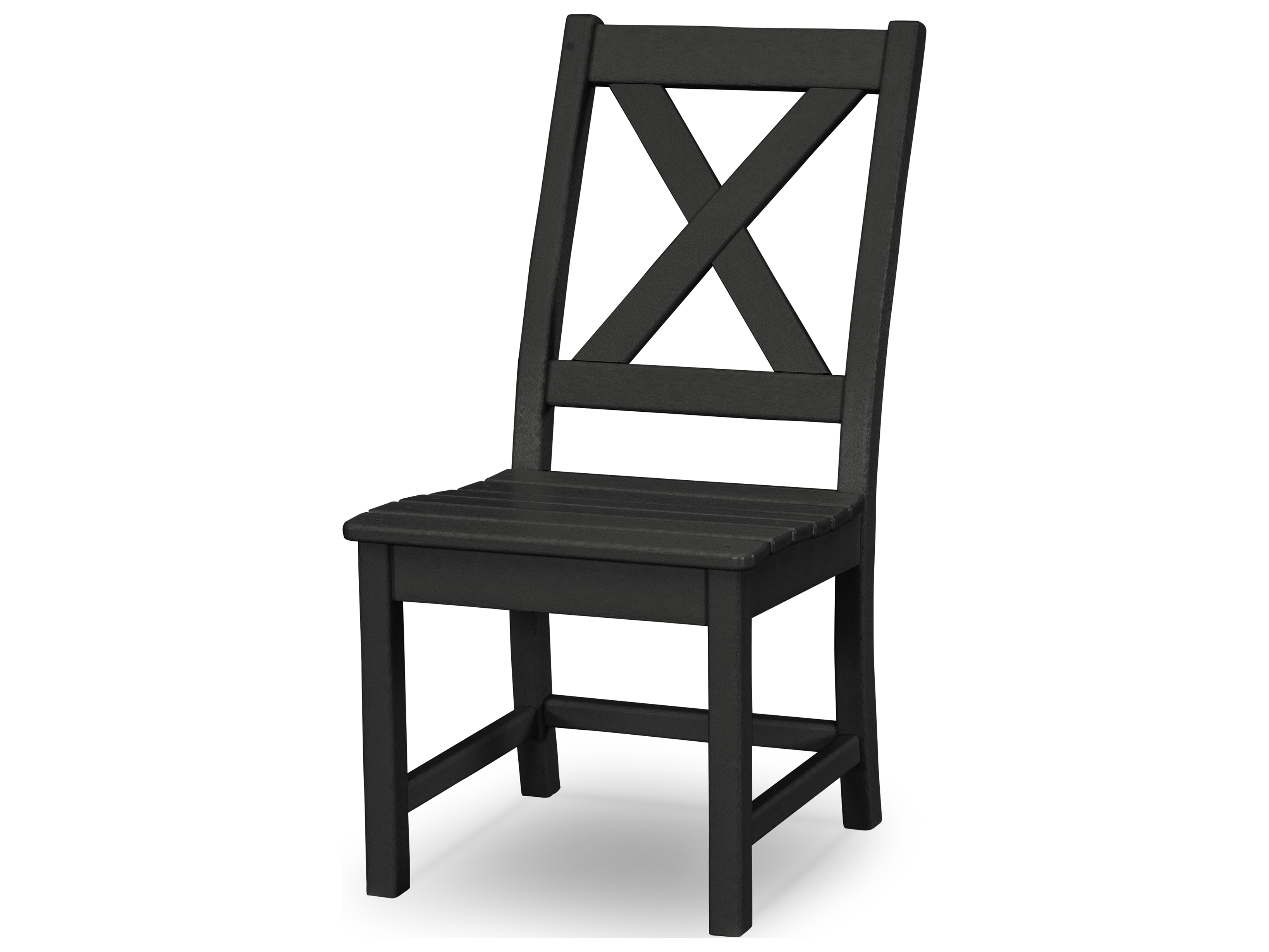 POLYWOOD® Braxton Recycled Plastic Dining Side Chair PWTGD180