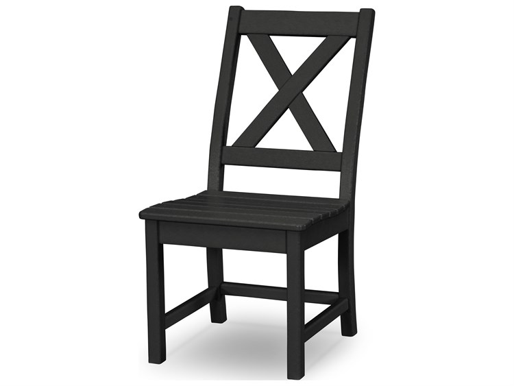 POLYWOOD® Braxton Dining Side Chair Seat Replacement Cushion PWTGD180CH