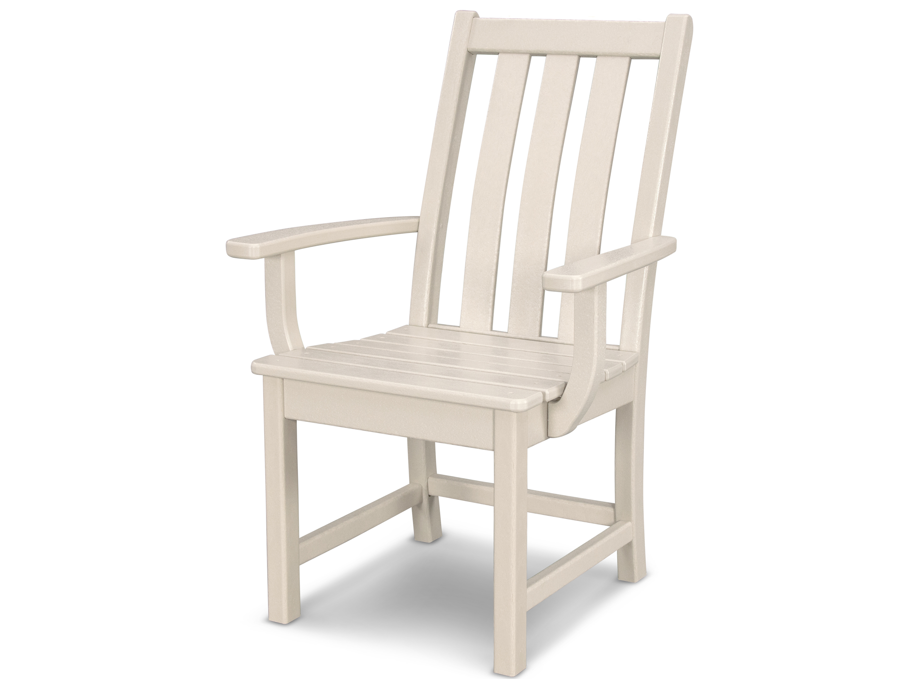 POLYWOOD® Vineyard Recycled Plastic Dining Arm Chair PWVND230