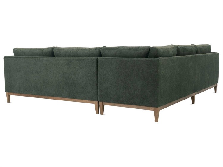 Rowe Leo Green Upholstered Sectional Sofa ROWLEO21821544A