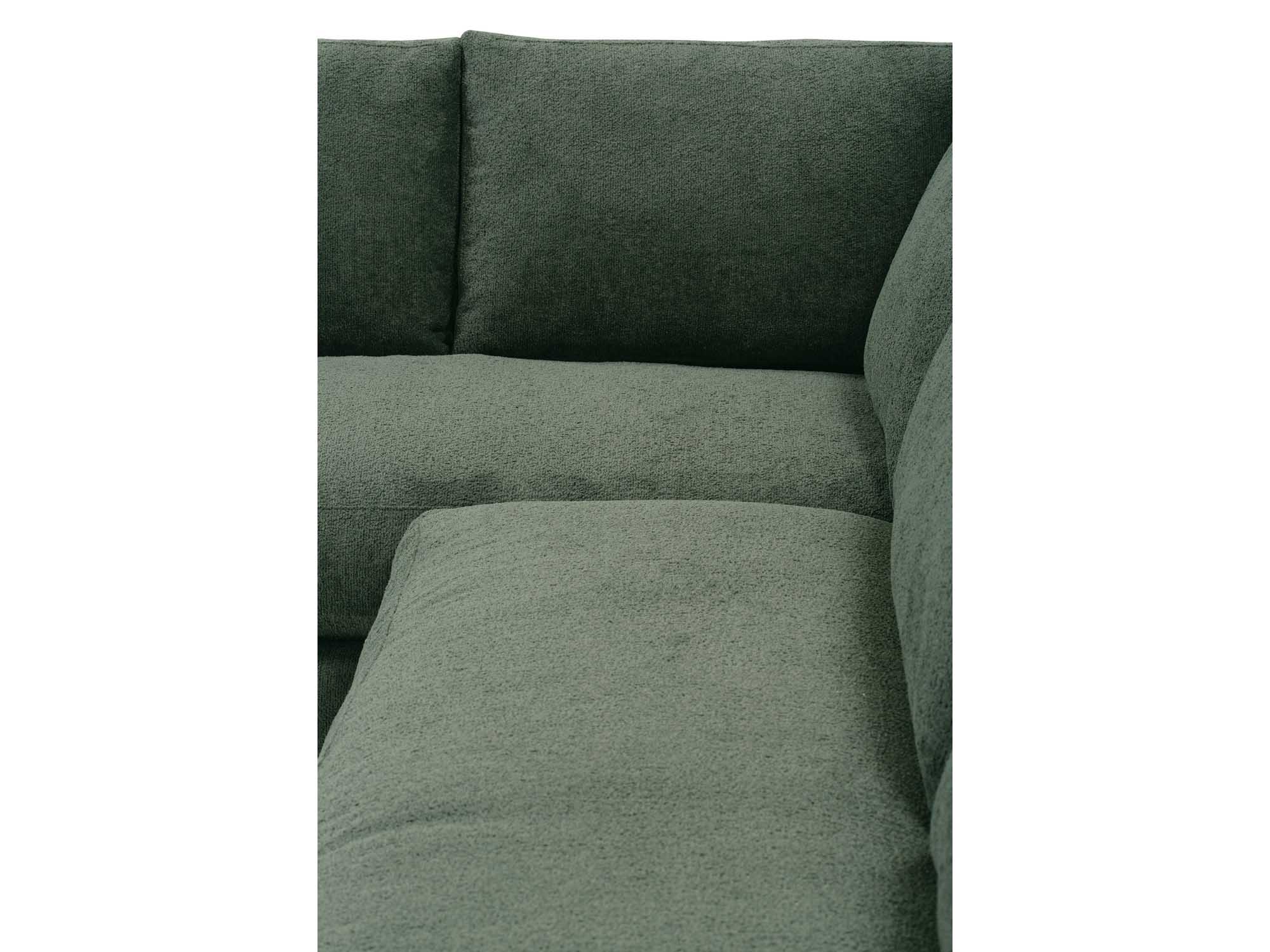 Rowe Leo Green Upholstered Sectional Sofa ROWLEO21821544A