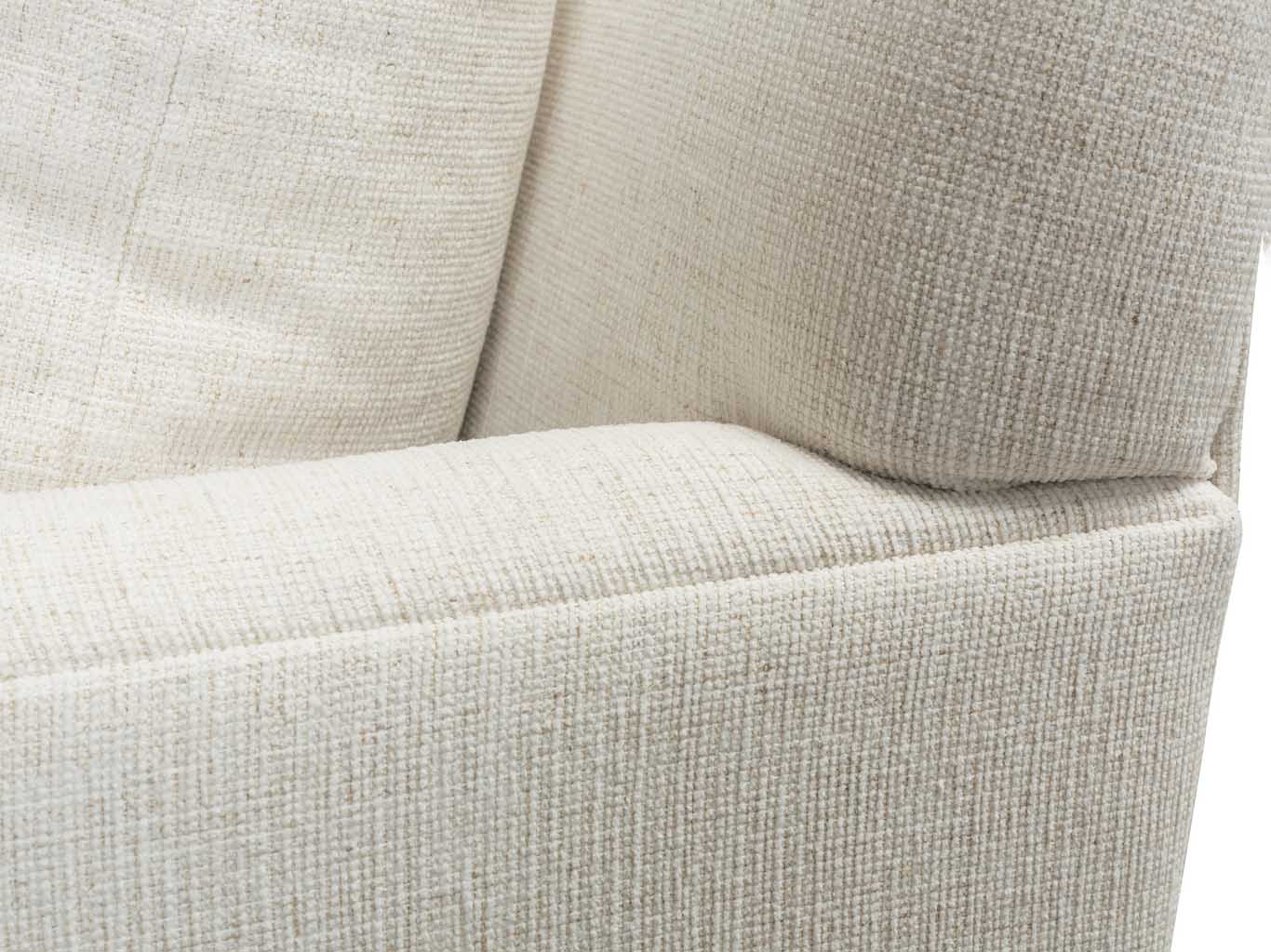 Rowe Lilah Cream Upholstered Sectional Sofa ROWLILAH118115EDP