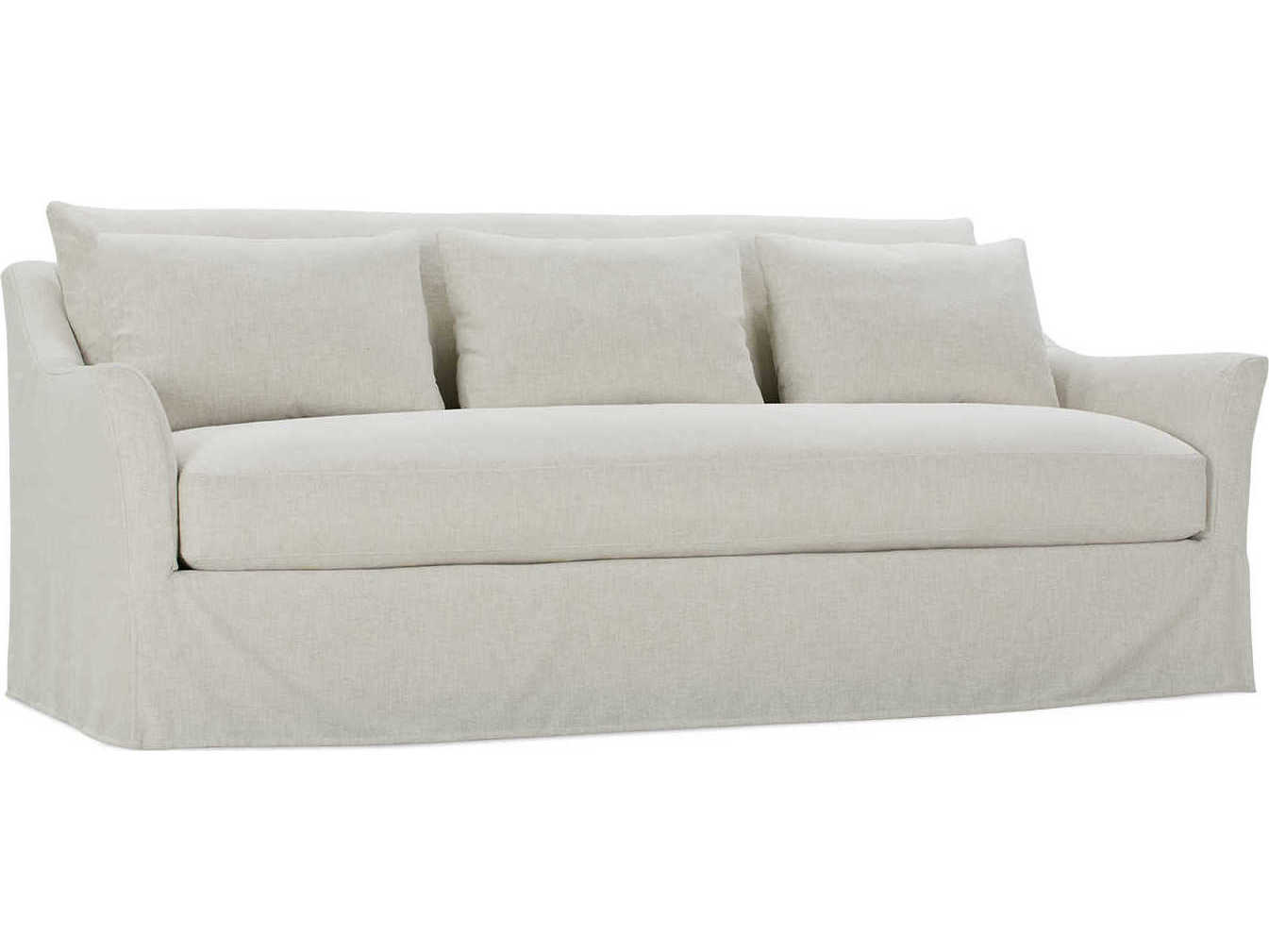 Rowe Furniture Moreau Slip Natural Sofa Couch ROWMOREAUS002G23