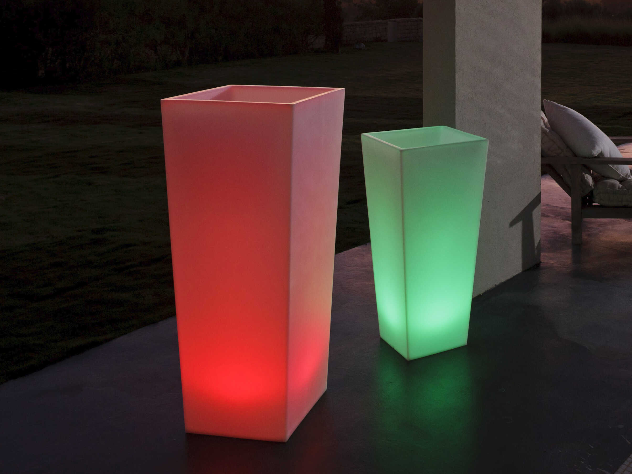 Smart & Green Rumba White 1light Outdoor Floor Light SAGFCRUMBA