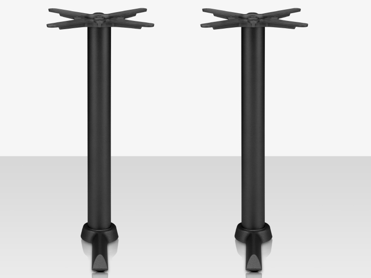 Source Outdoor Furniture Valencia Cast Iron Black 2 Dining Table Base