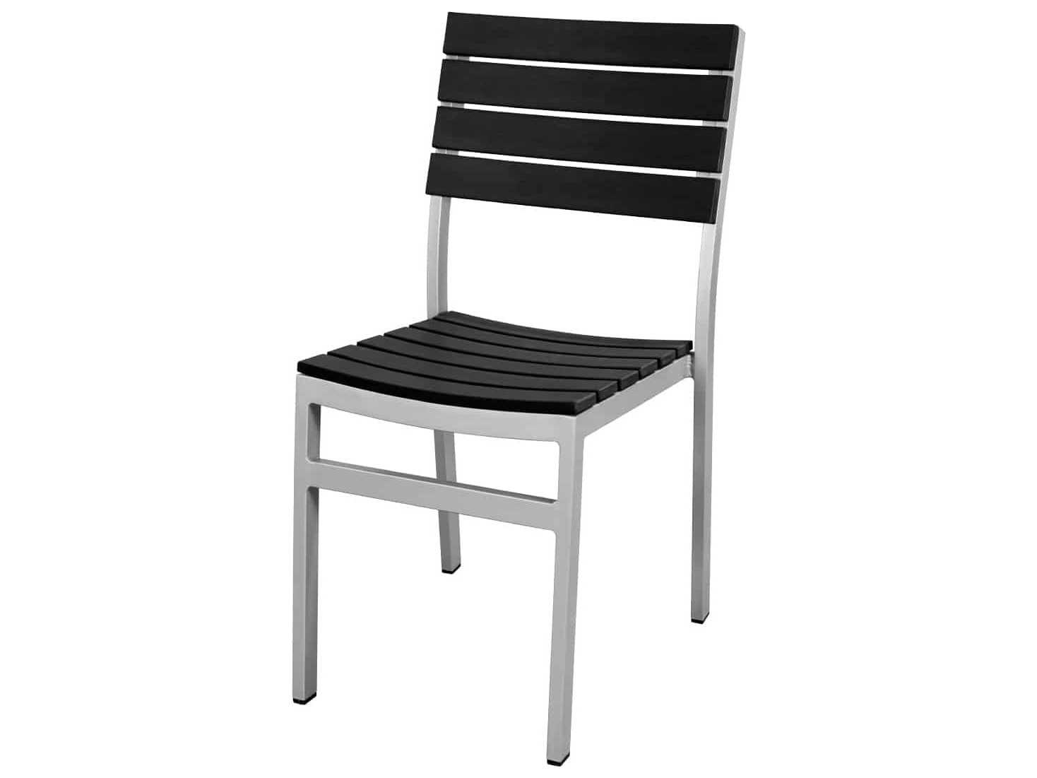 Source Outdoor Furniture Vienna Aluminum Stackable Dining Side Chair SF2404162