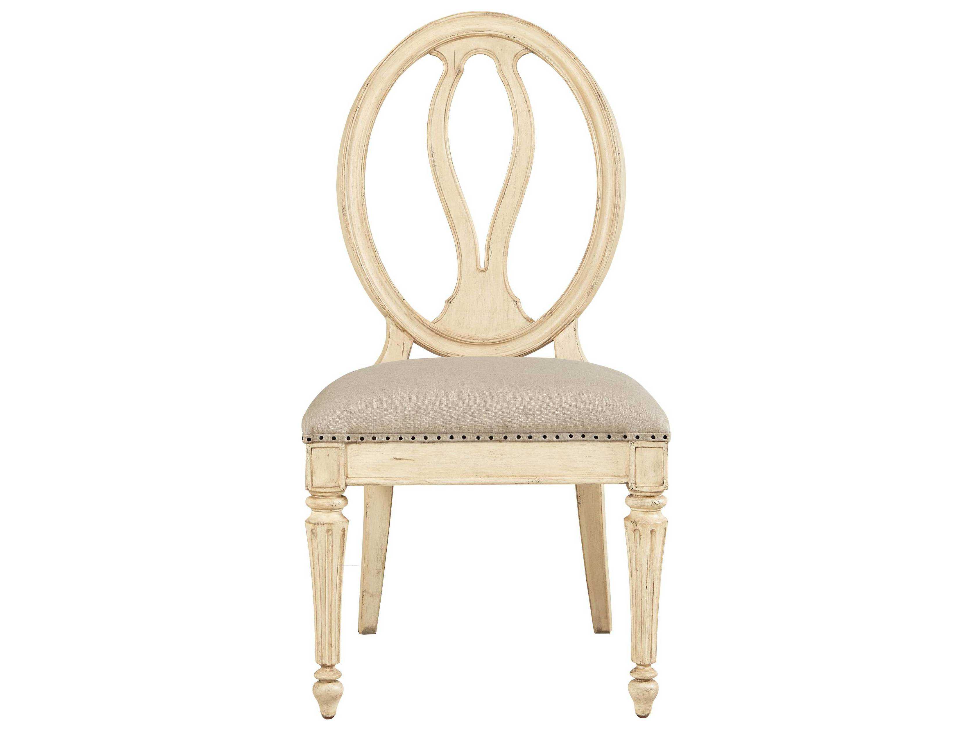 Stanley Furniture European Cottage Vintage White Dining Side Chair SL0072160