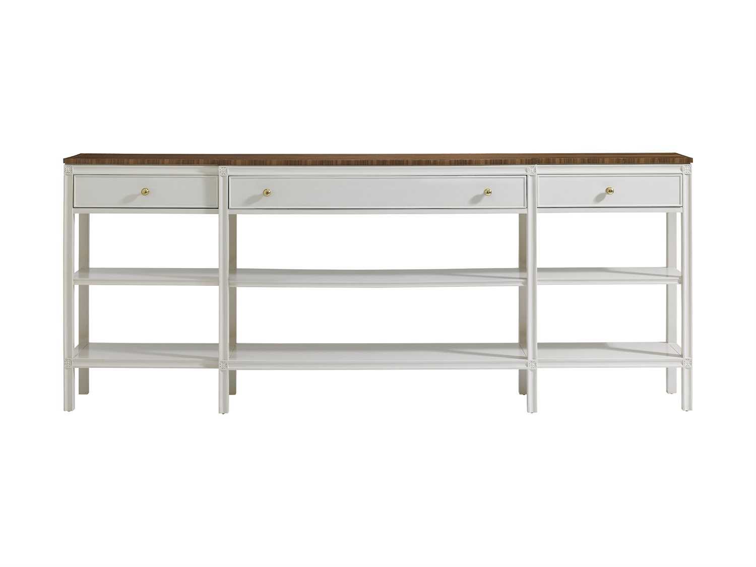 Stanley Furniture Charleston Regency Ropemaker's White 84'' x 13