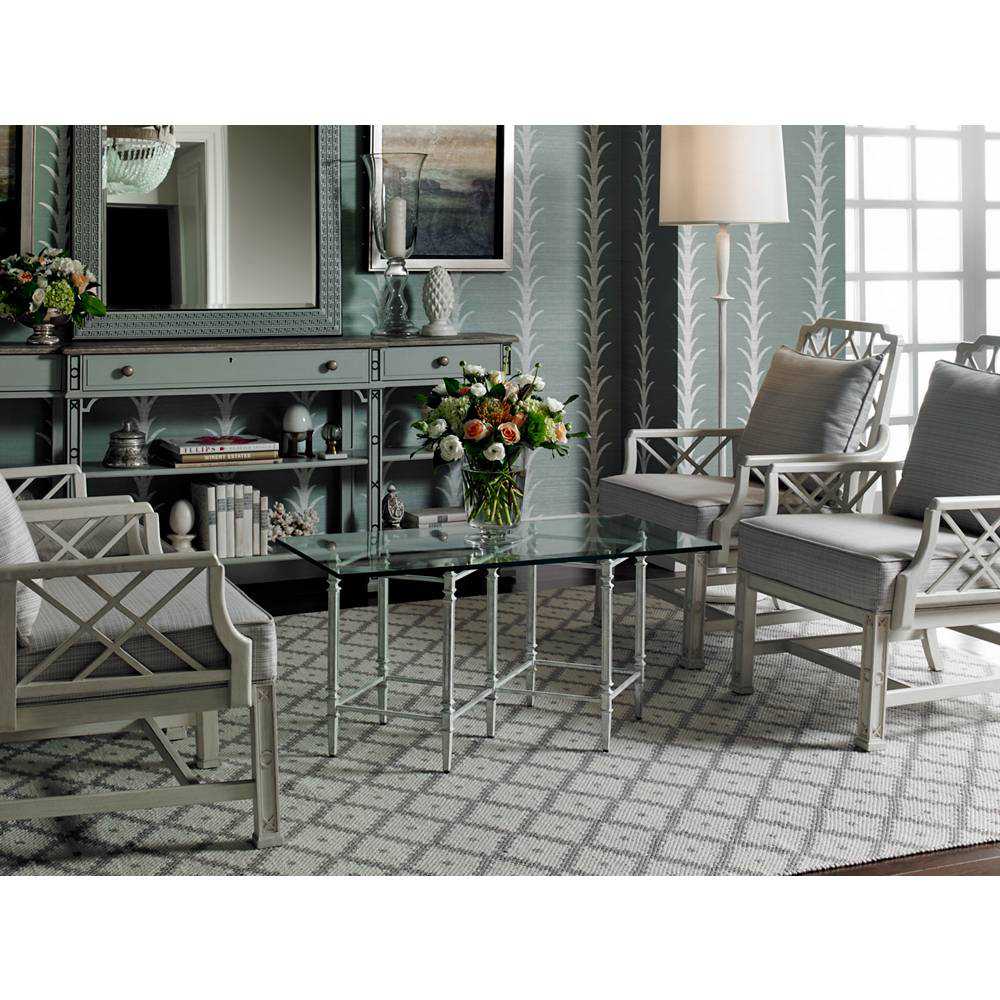 Stanley Furniture Preserve Lamb's Ear 84'' x 12.5'' Rectangular