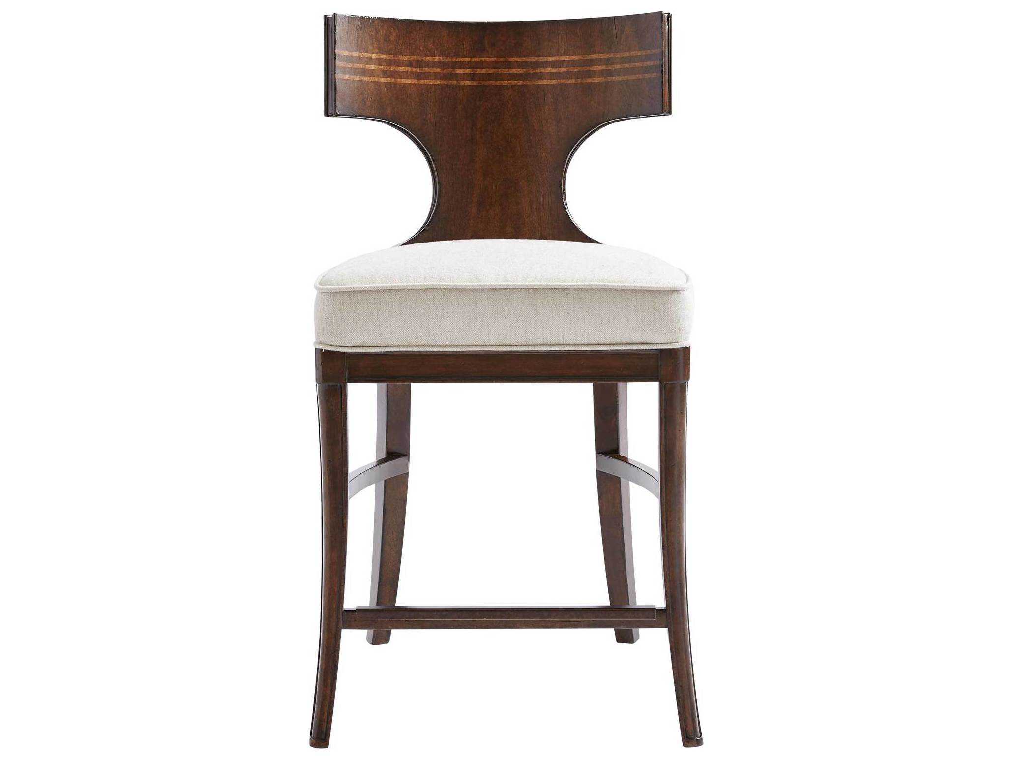 Stanley Furniture Villa Couture Mottled Walnut Dario Counter Stool