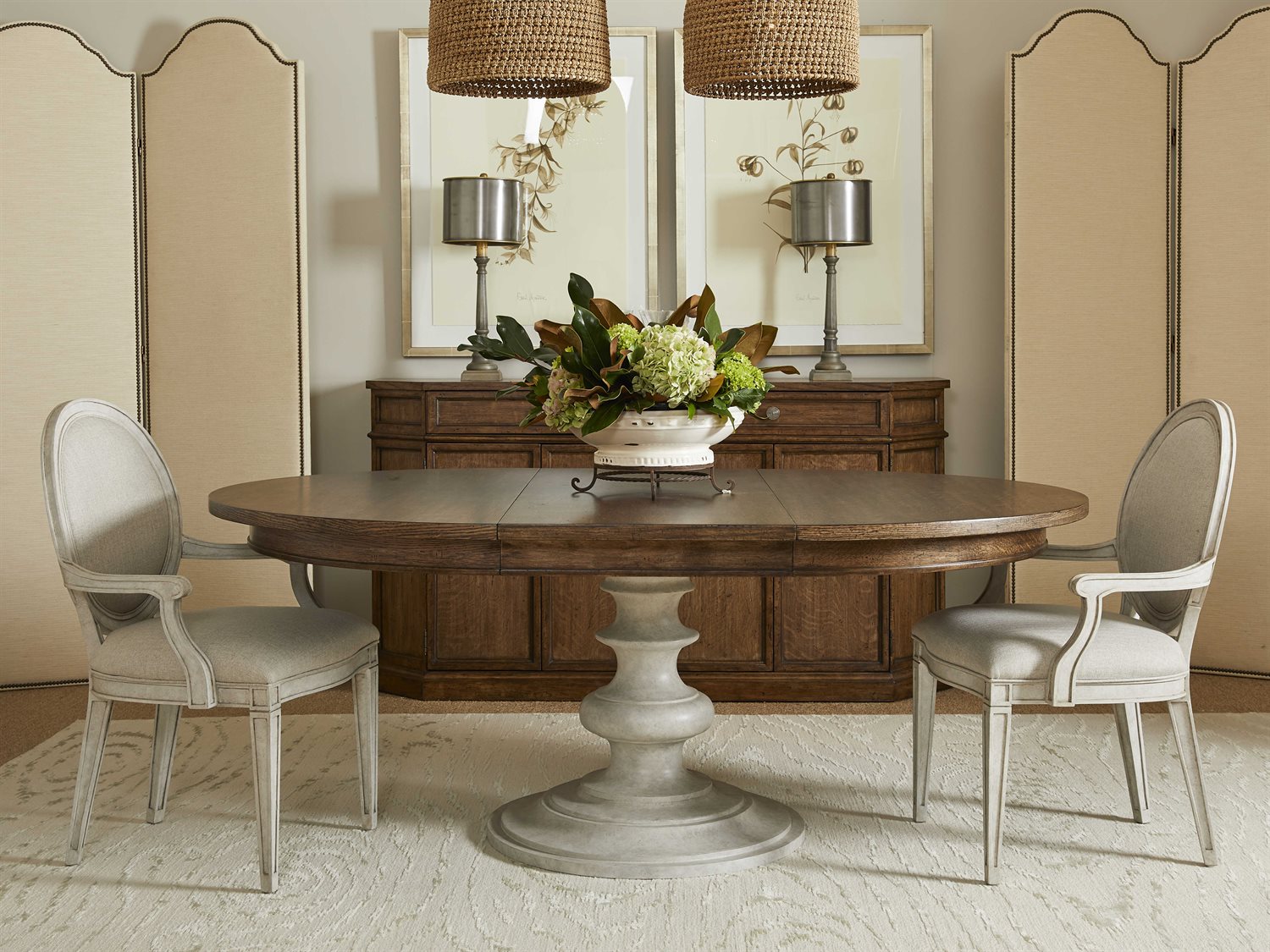 Stanley Furniture Hillside 54'' Wide Round Dining Table SL811D131