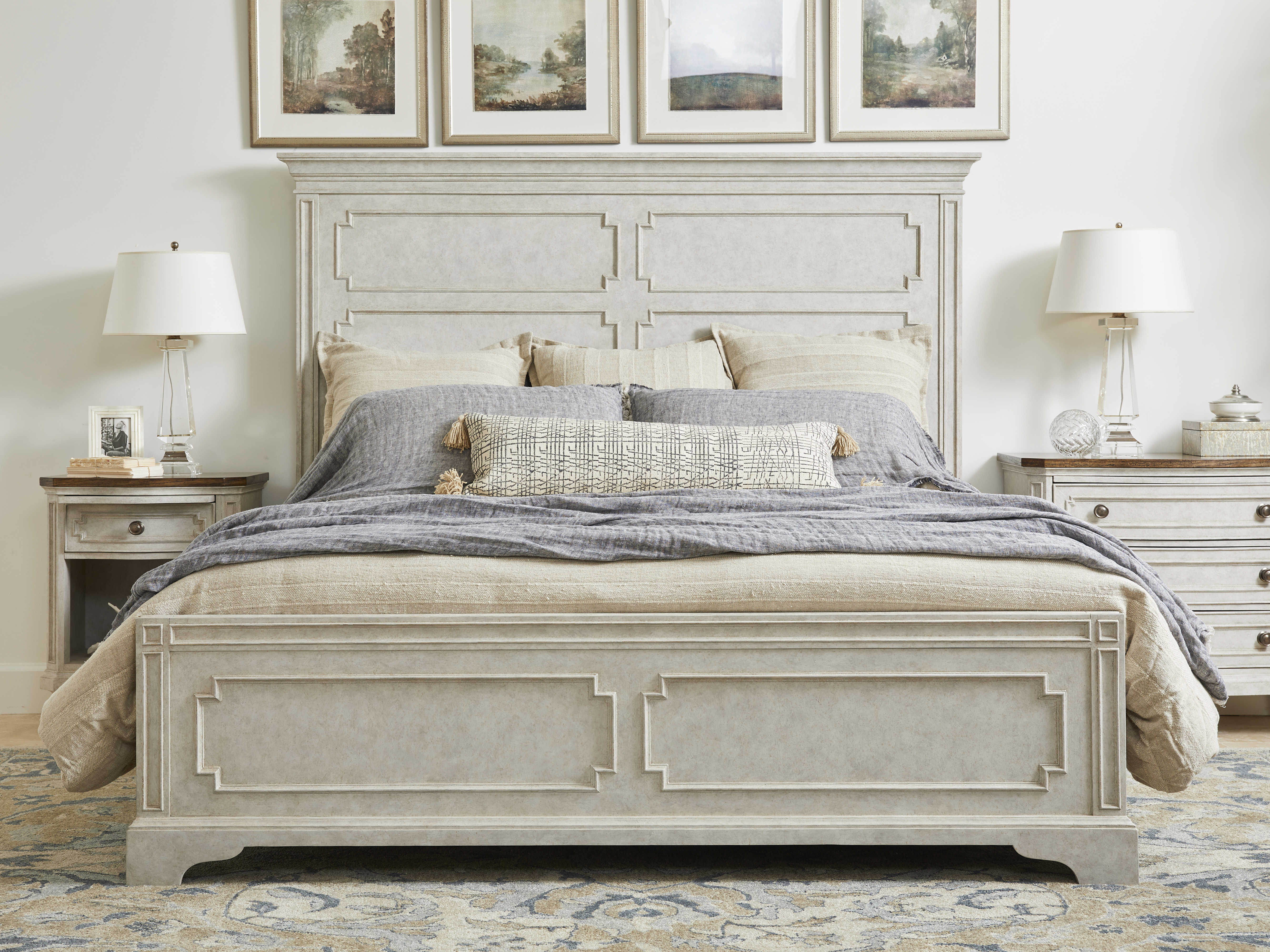 Stanley Furniture Hillside Queen Panel Bed SL811D340