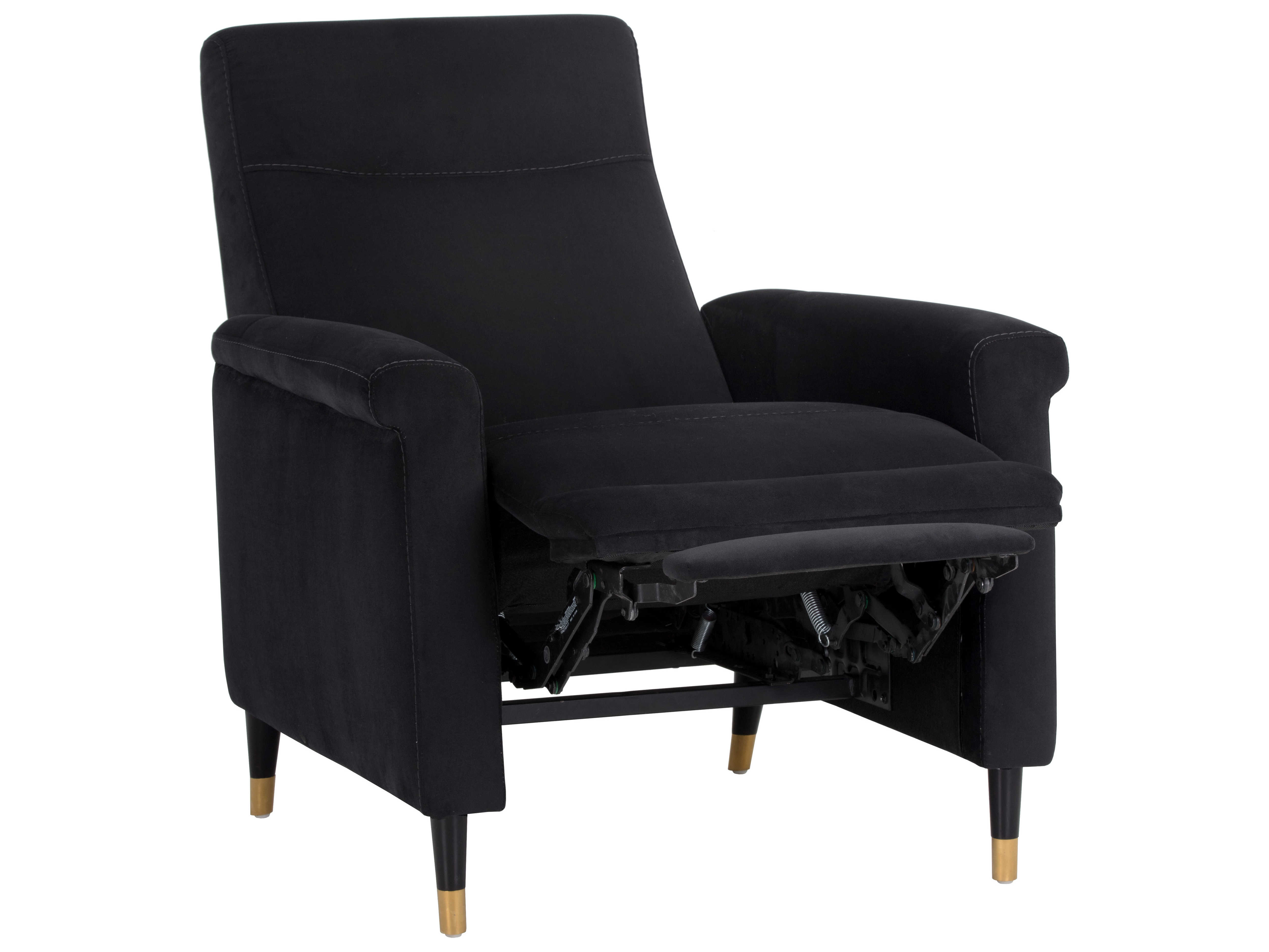 Sunpan Modern Home 5west Abbington Black Recliner Chair SPN106004