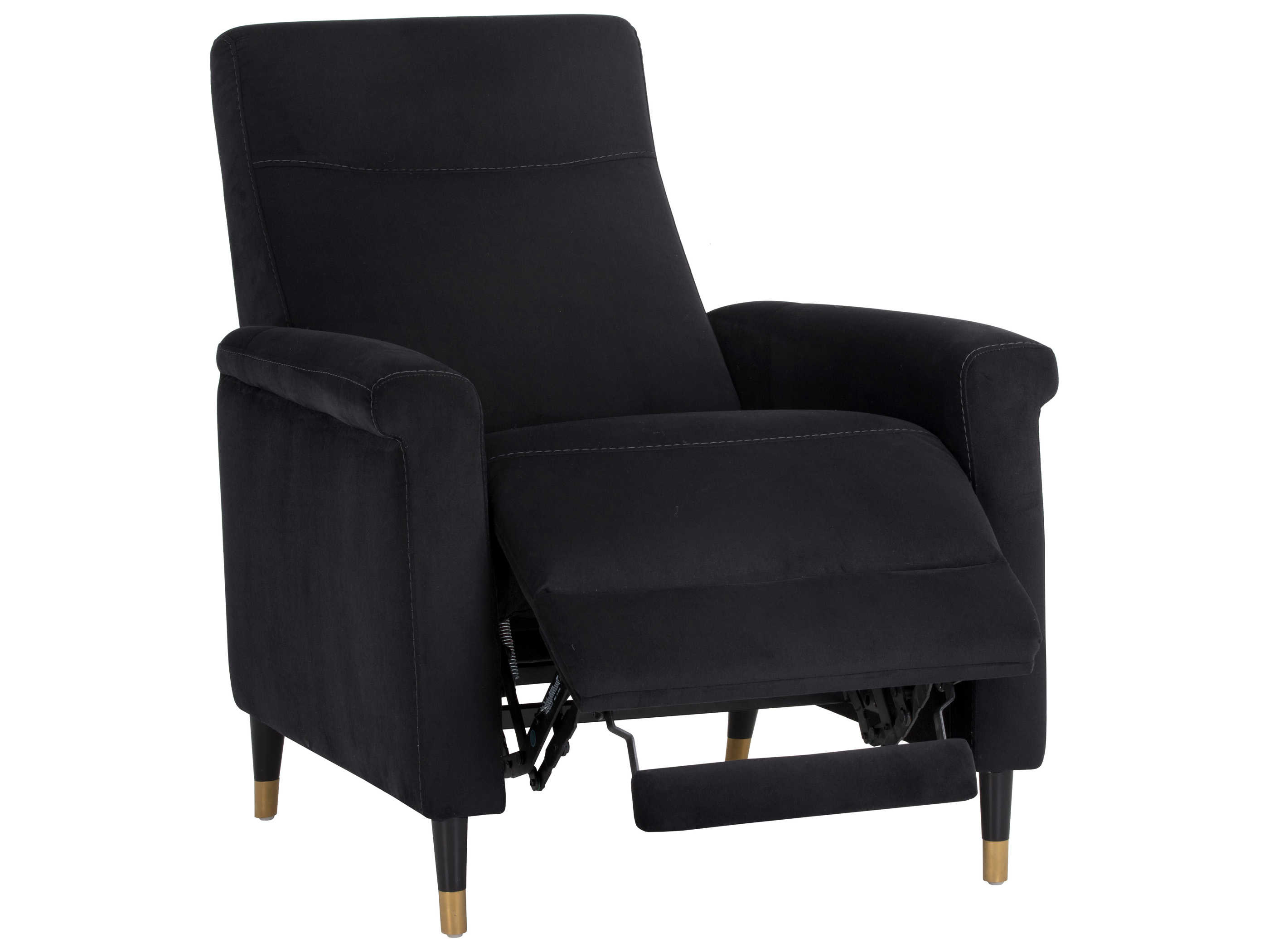 Sunpan Modern Home 5west Abbington Black Recliner Chair SPN106004