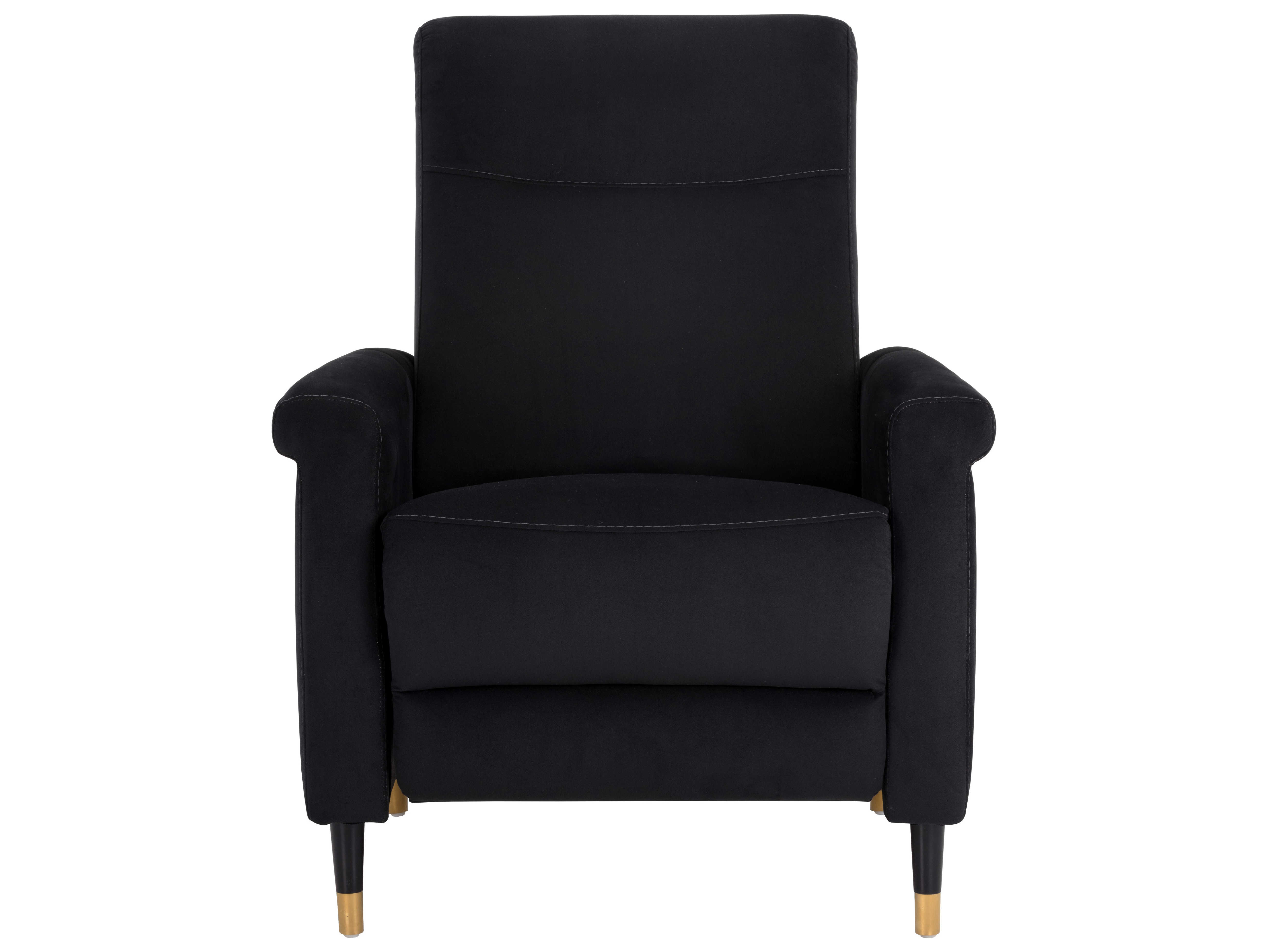 Sunpan Modern Home 5west Abbington Black Recliner Chair SPN106004