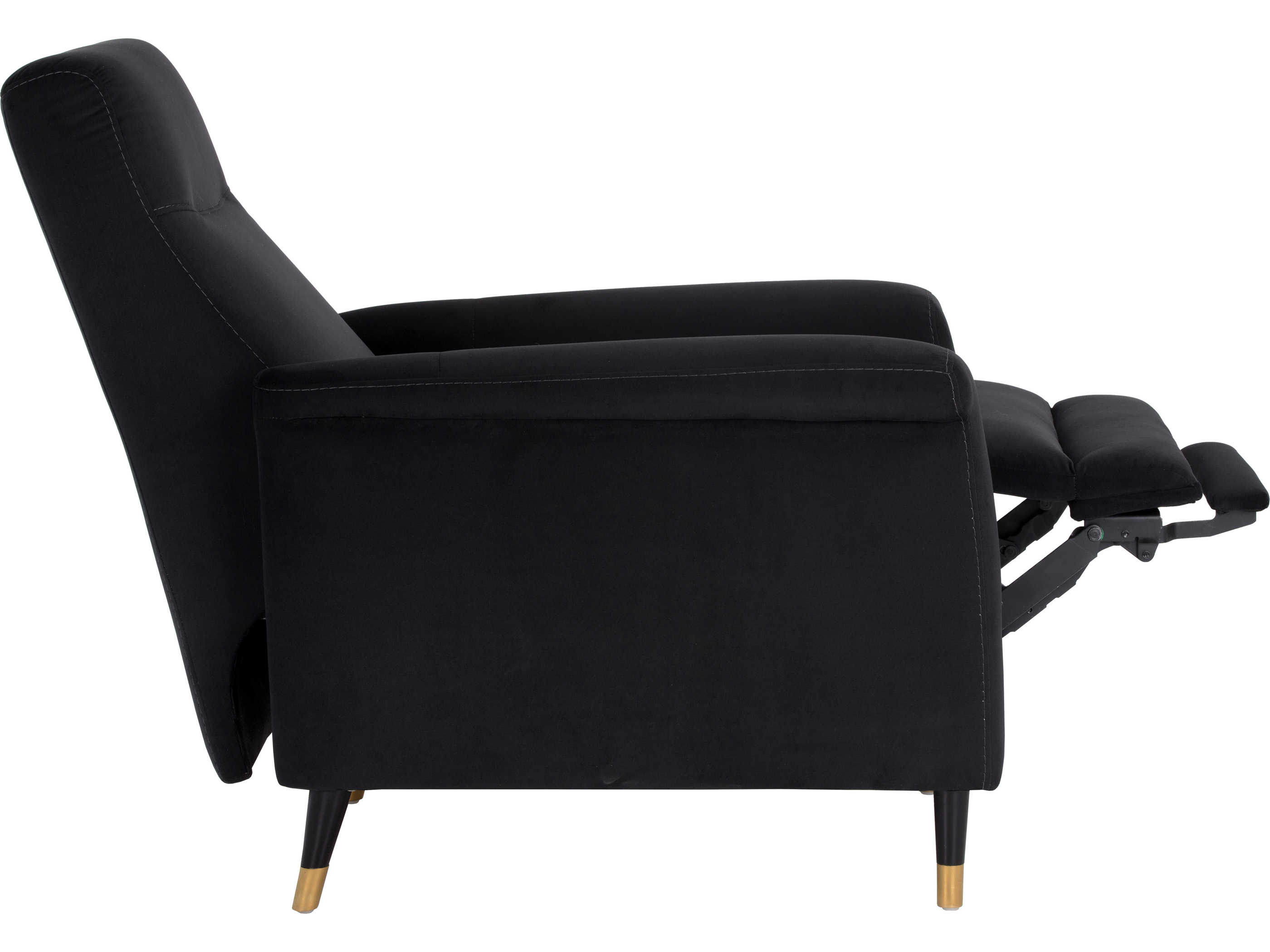 Sunpan Modern Home 5west Abbington Black Recliner Chair SPN106004