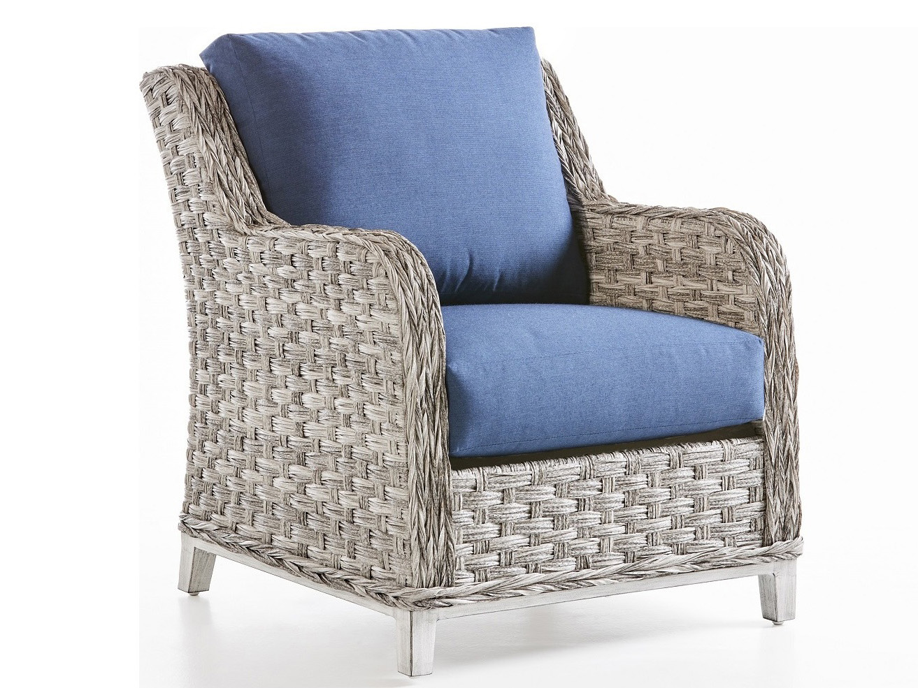South Sea Rattan Grand Isle Wicker Lounge Chair SR77401