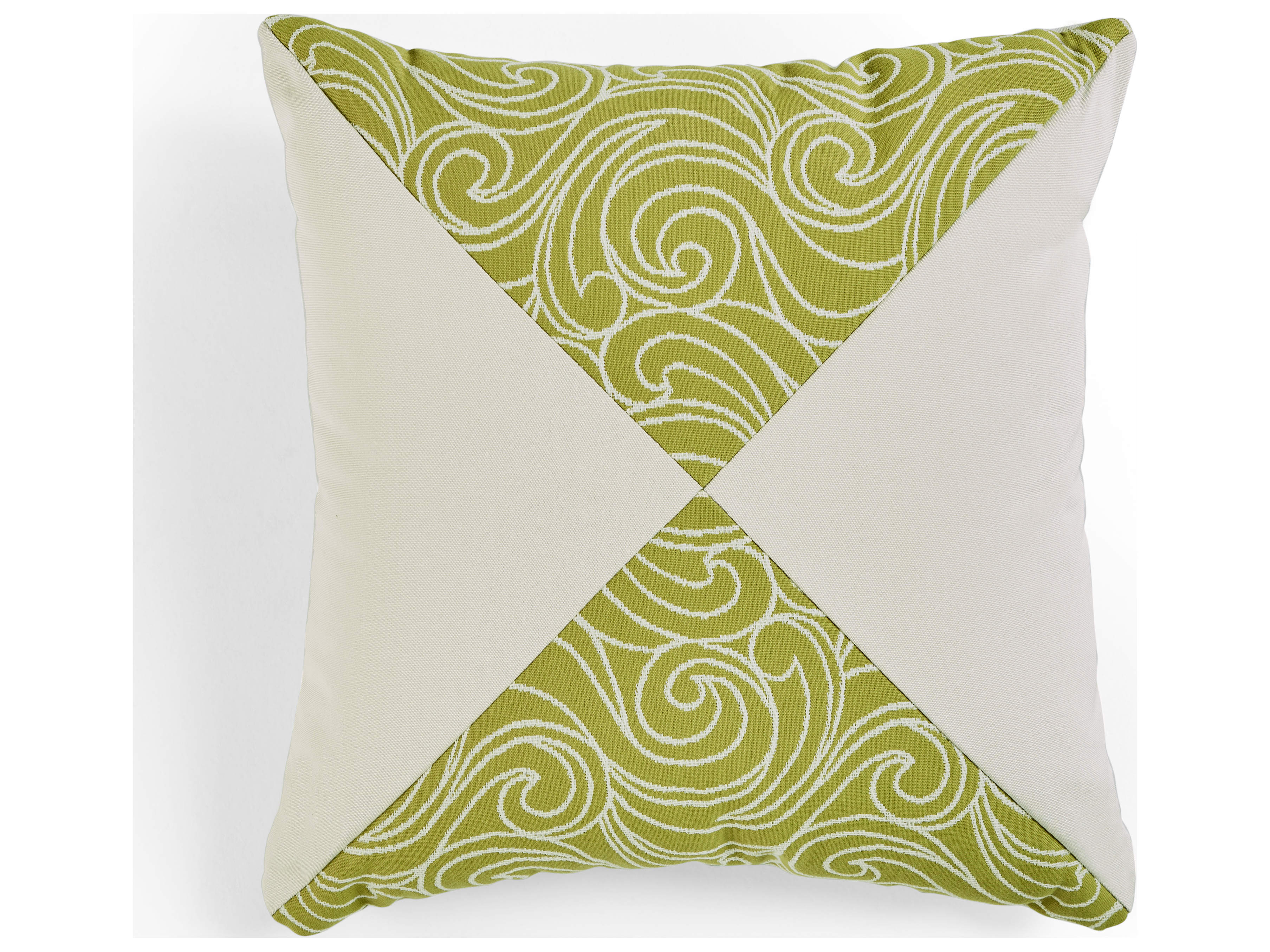 South Sea Rattan 18 x 18 Pillow Talk SRGRN1816