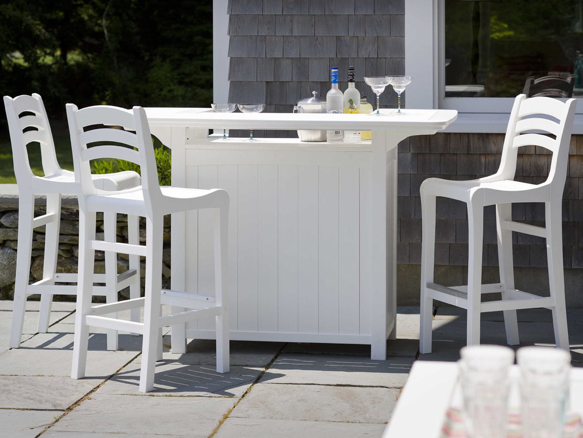 Seaside Casual Portsmouth Recycled Plastic Bar Set SSC009SET2